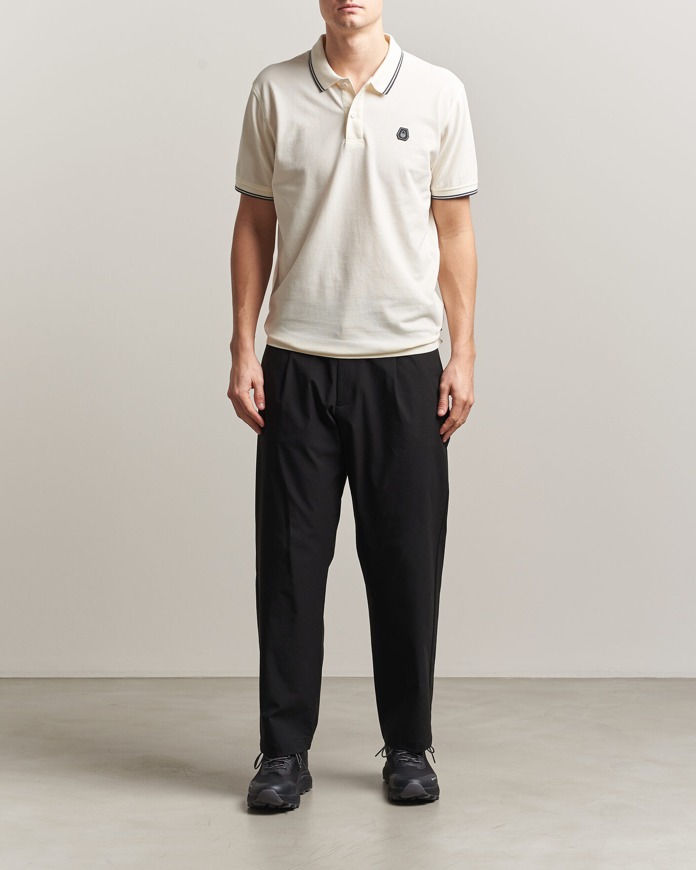 Men | Polo Shirts | Sail Racing | Fleet Polo Off White