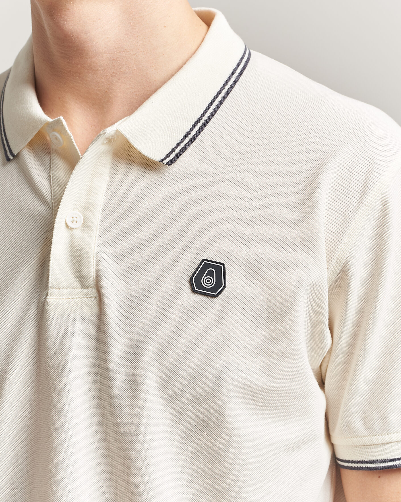 Men | Polo Shirts | Sail Racing | Fleet Polo Off White