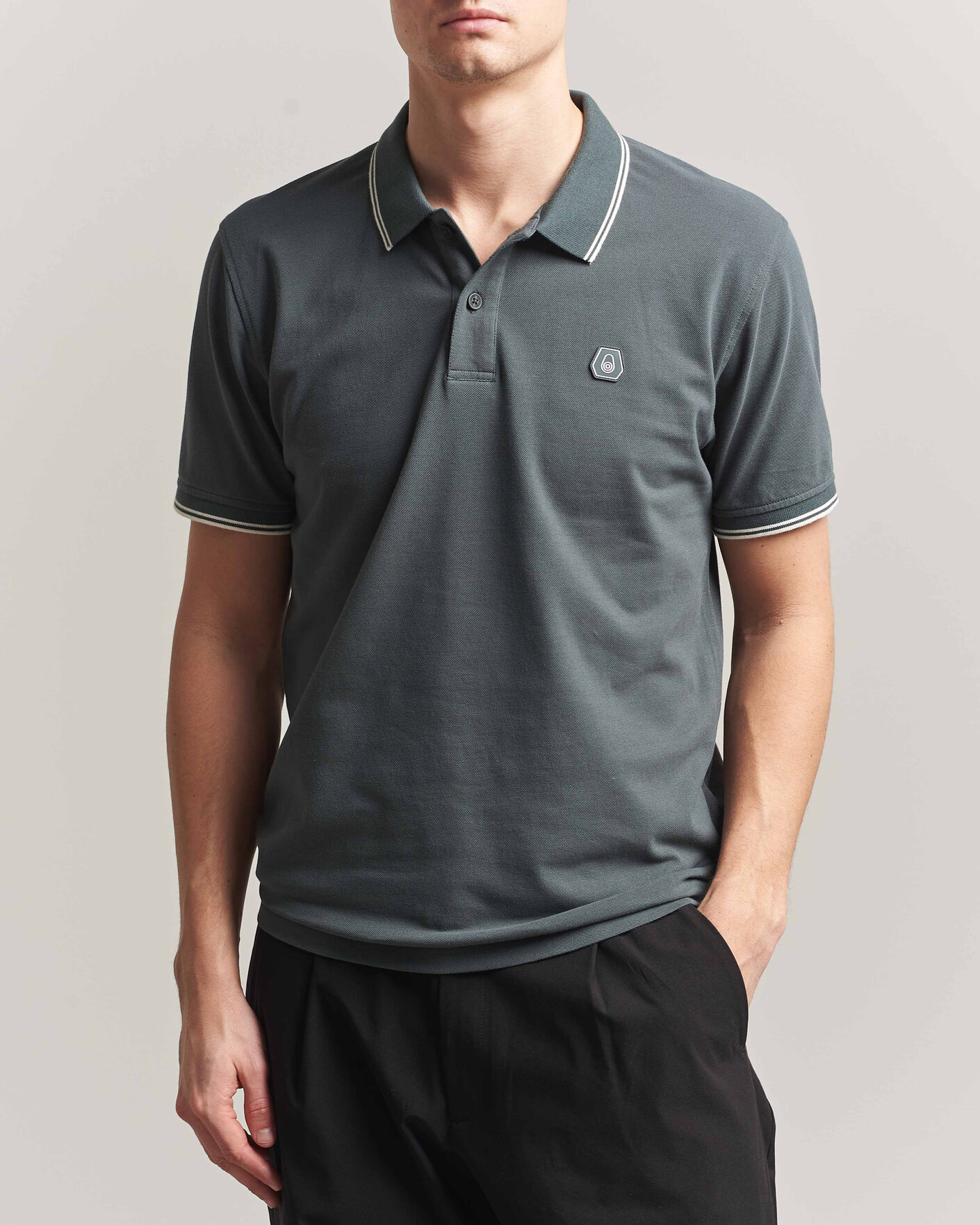 Men | Polo Shirts | Sail Racing | Fleet Polo Aurora Green
