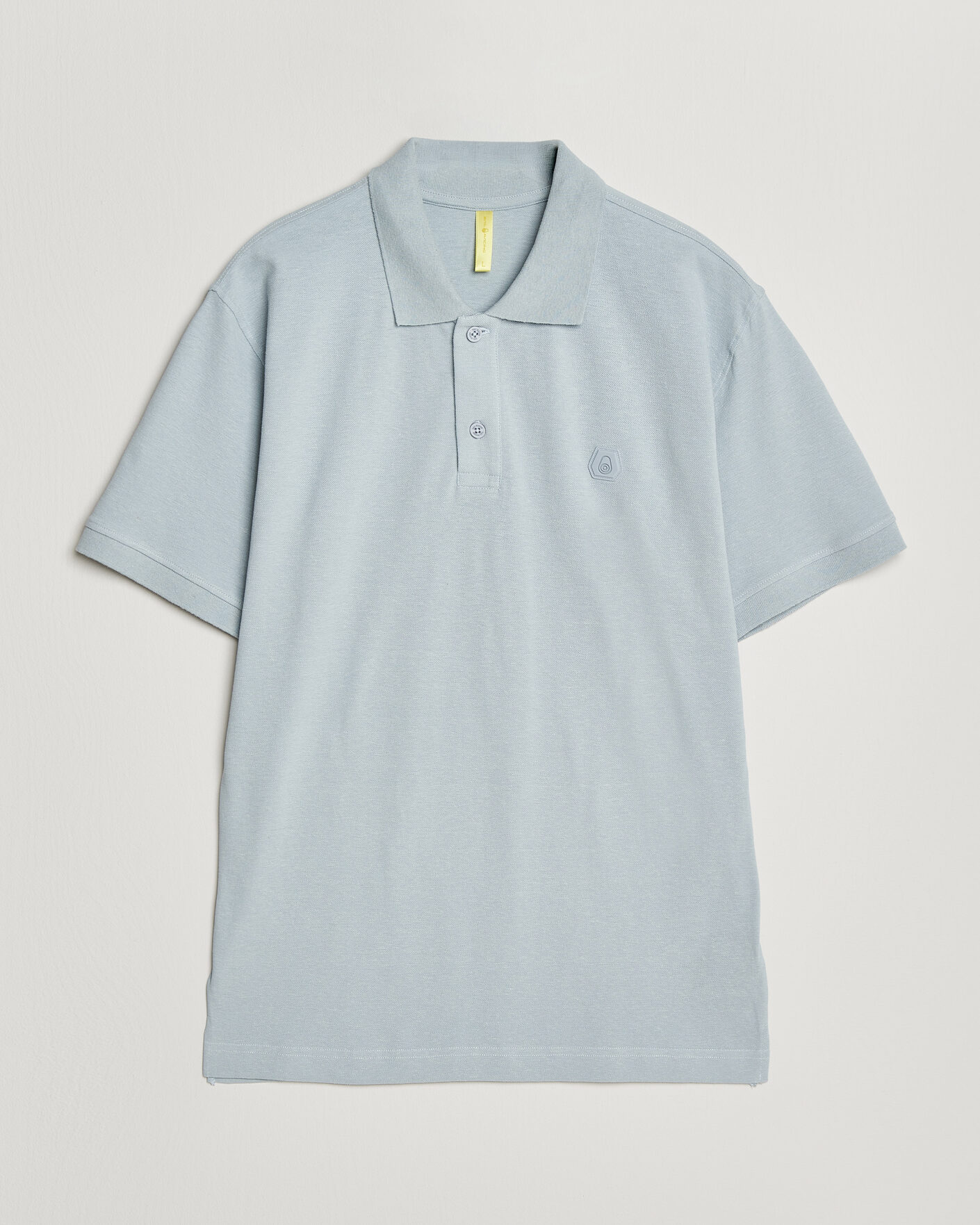 Men | Polo Shirts | Sail Racing | Tornado Cotton/Linen Pique Polo Ice Melt
