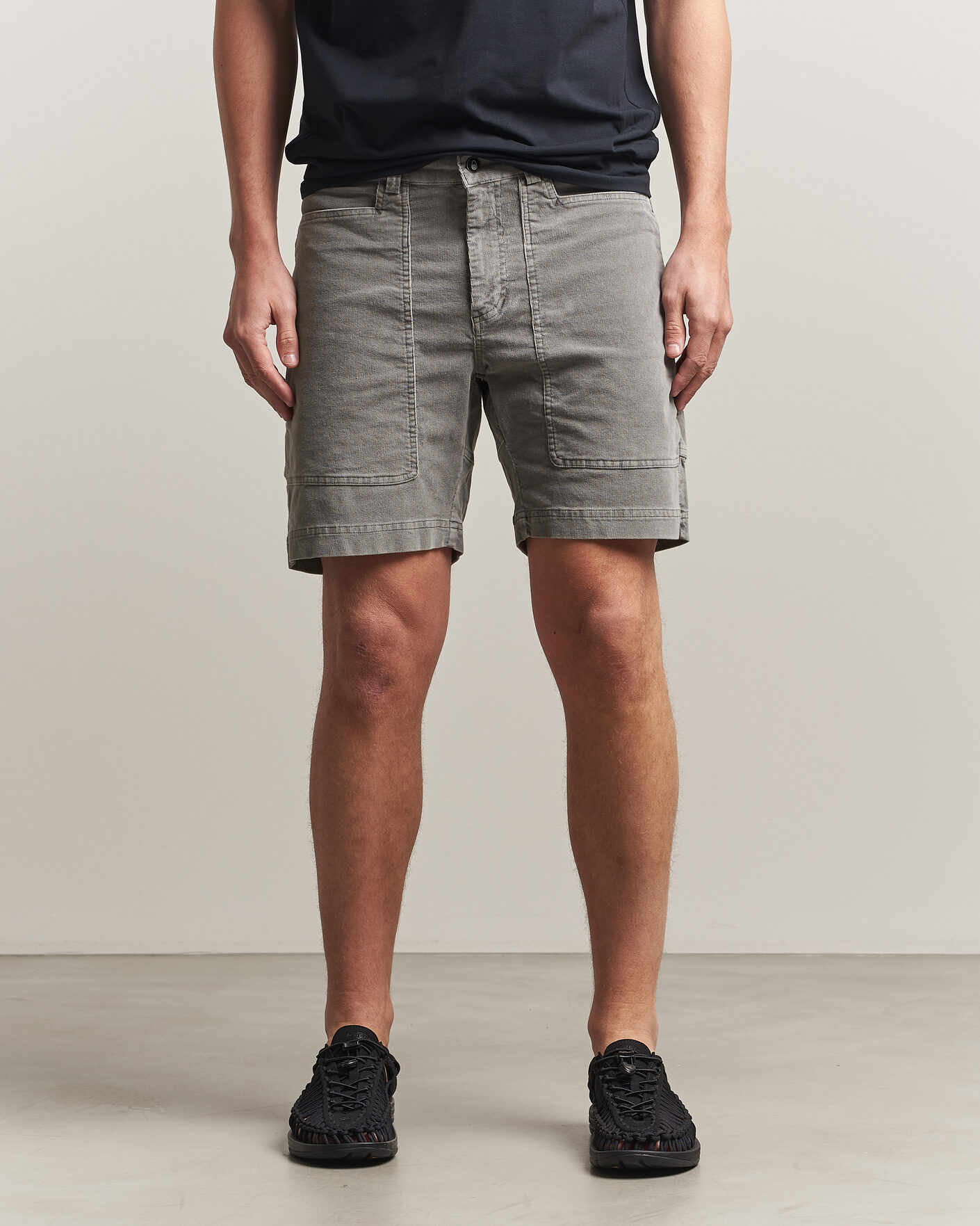 Sail Racing Grinder Corduroy Shorts Oyster at CareOfCarl.com