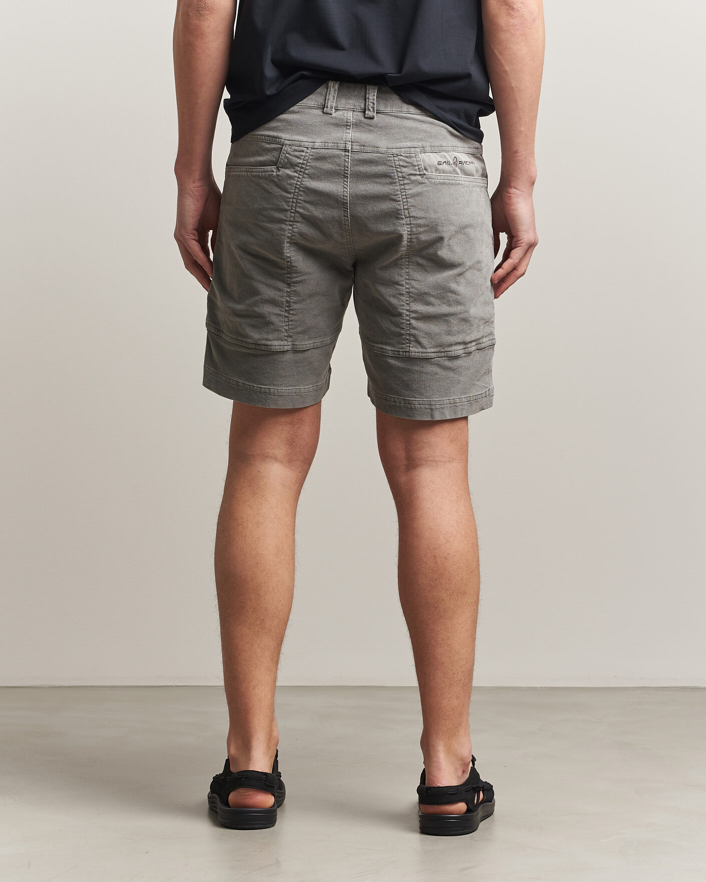 Sail Racing Grinder Corduroy Shorts Oyster at CareOfCarl.com