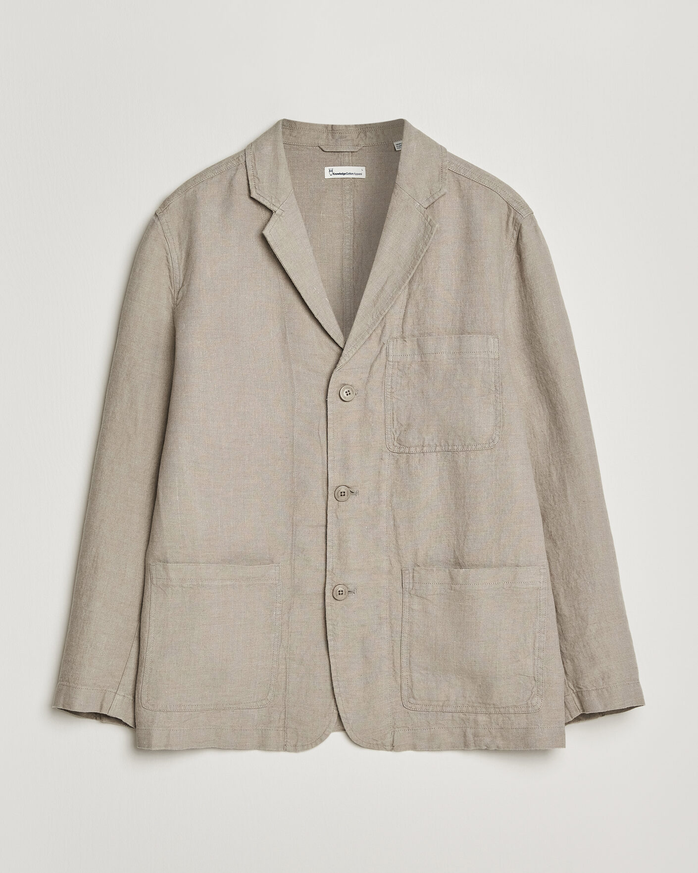 Men |  | KnowledgeCotton Apparel | Linen Blazer Twill