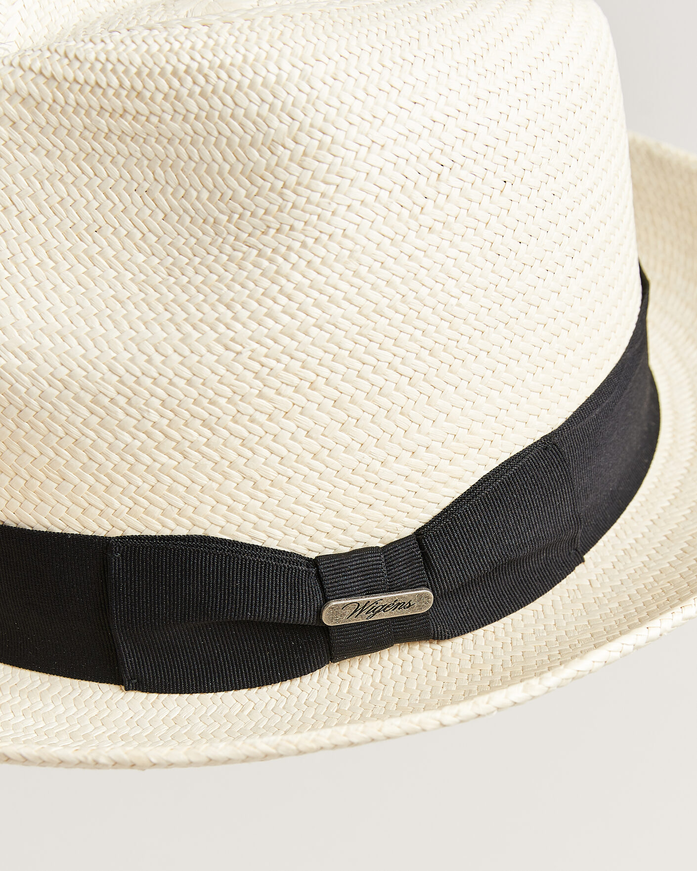 Men | Hats & Caps | Wigéns | Trilby Panama Hat White/Black