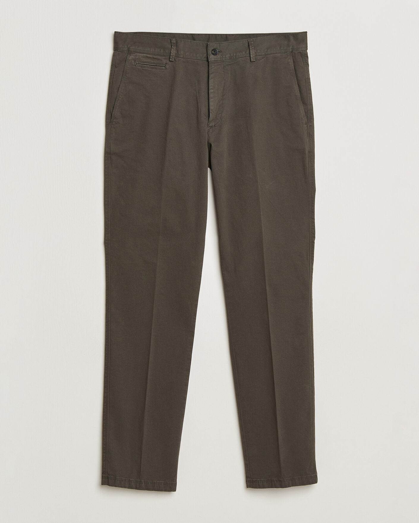 Men | Trousers | Oscar Jacobson | Danik Cotton Trousers Olive