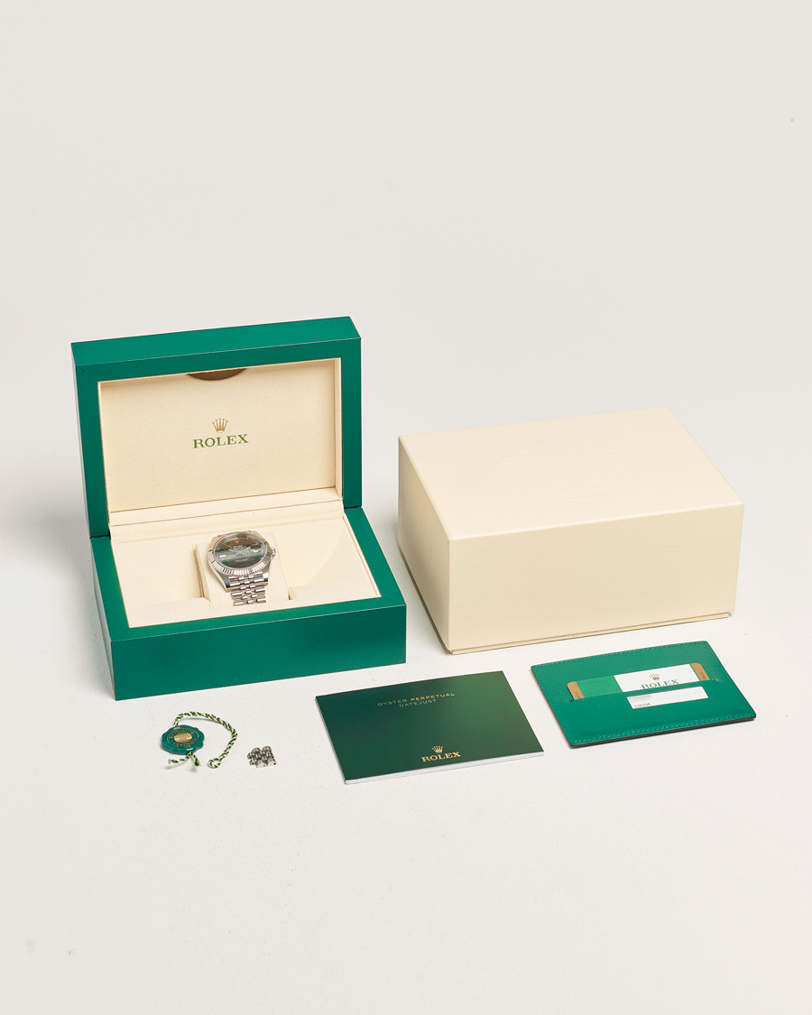 Men | Pre-Owned & Vintage Watches | Rolex Pre-Owned | Datejust 41 Wimbledon 