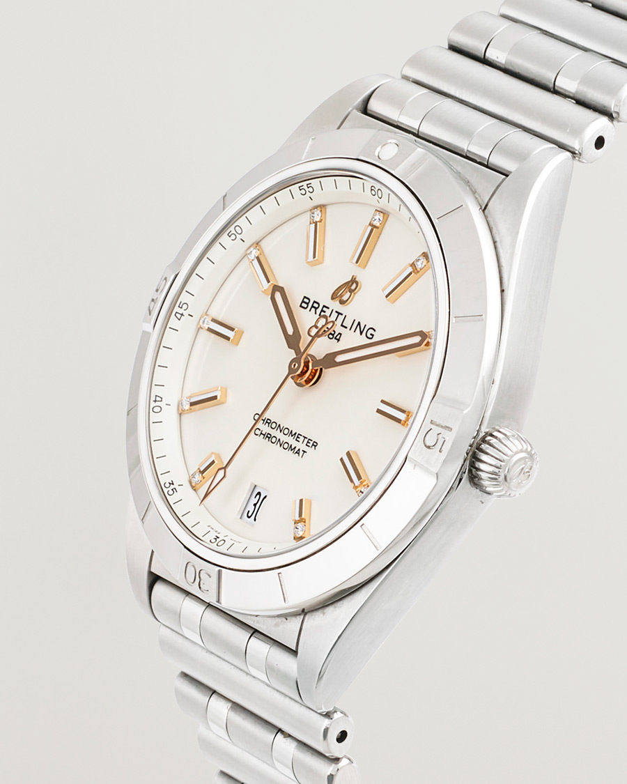 Men | Gifts for Her | Breitling Pre-Owned | Chronomat 36 Diamant
