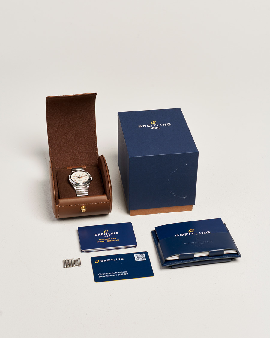 Men | Gifts for Her | Breitling Pre-Owned | Chronomat 36 Diamant