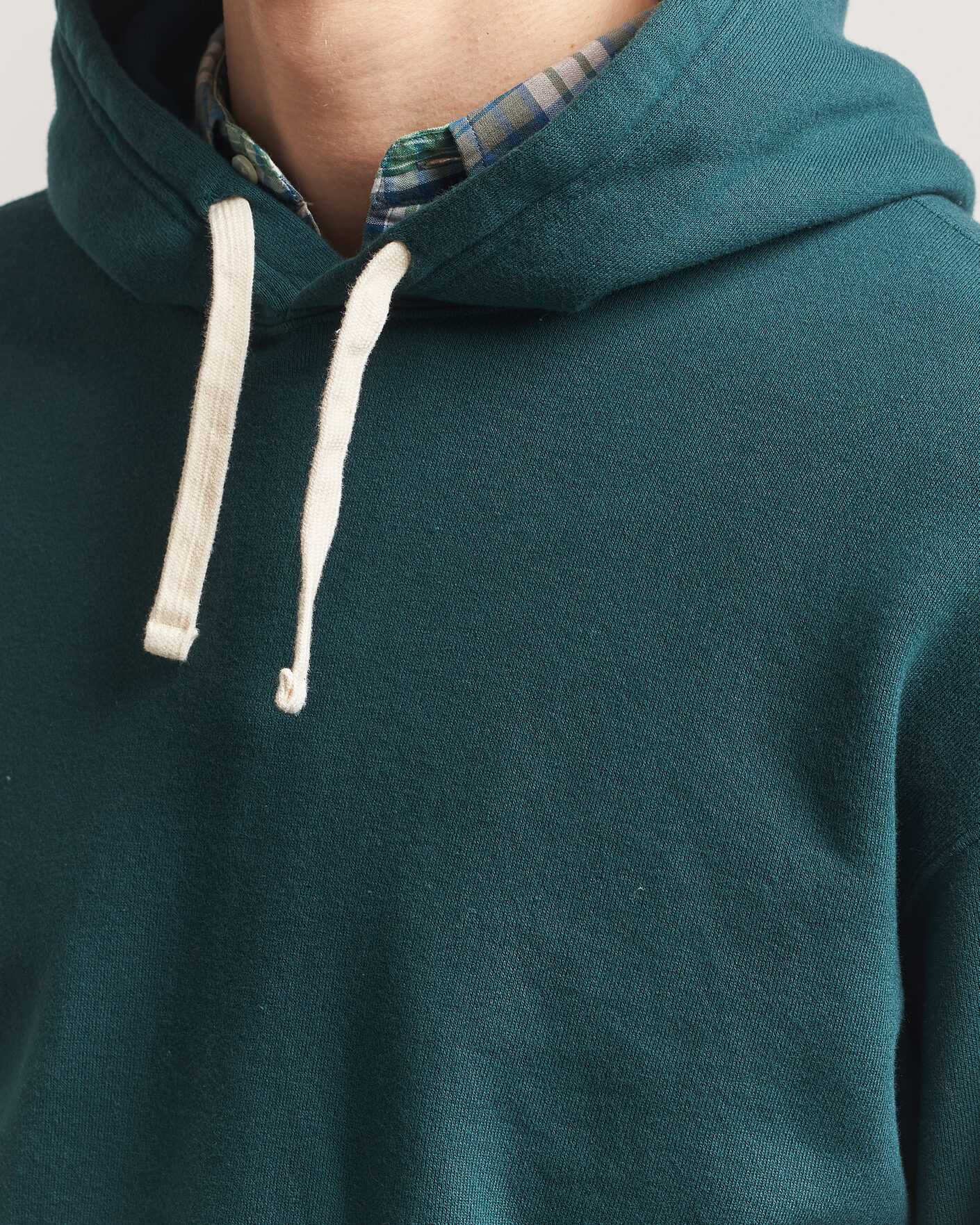 Men | Sweaters & Knitwear | BEAMS PLUS | Hooded Sweat Pullover Dark Green