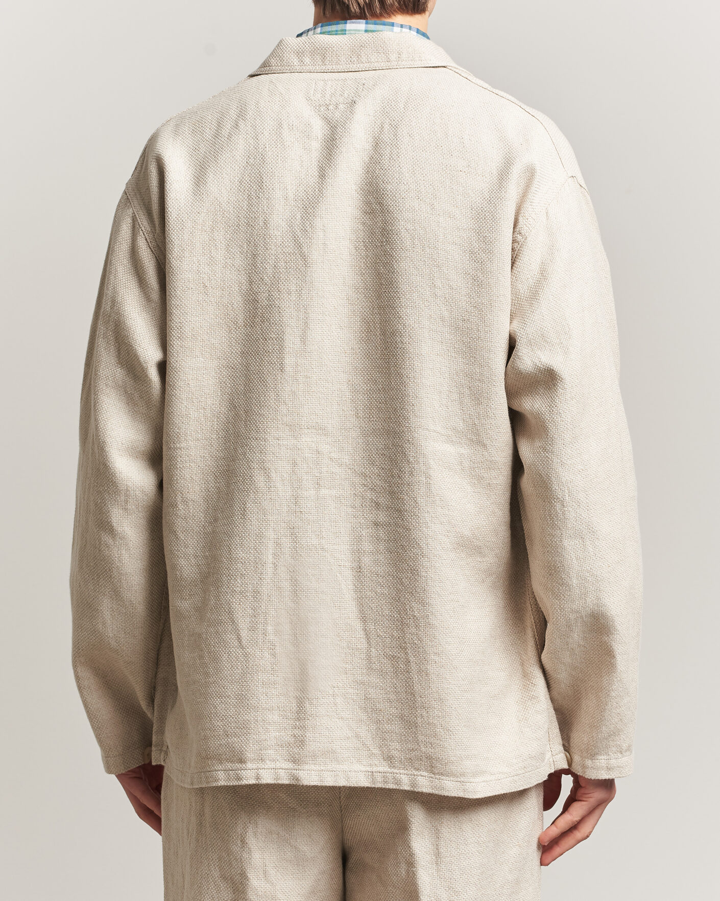 BEAMS PLUS MIL Chore Jacket Off White at CareOfCarl.com