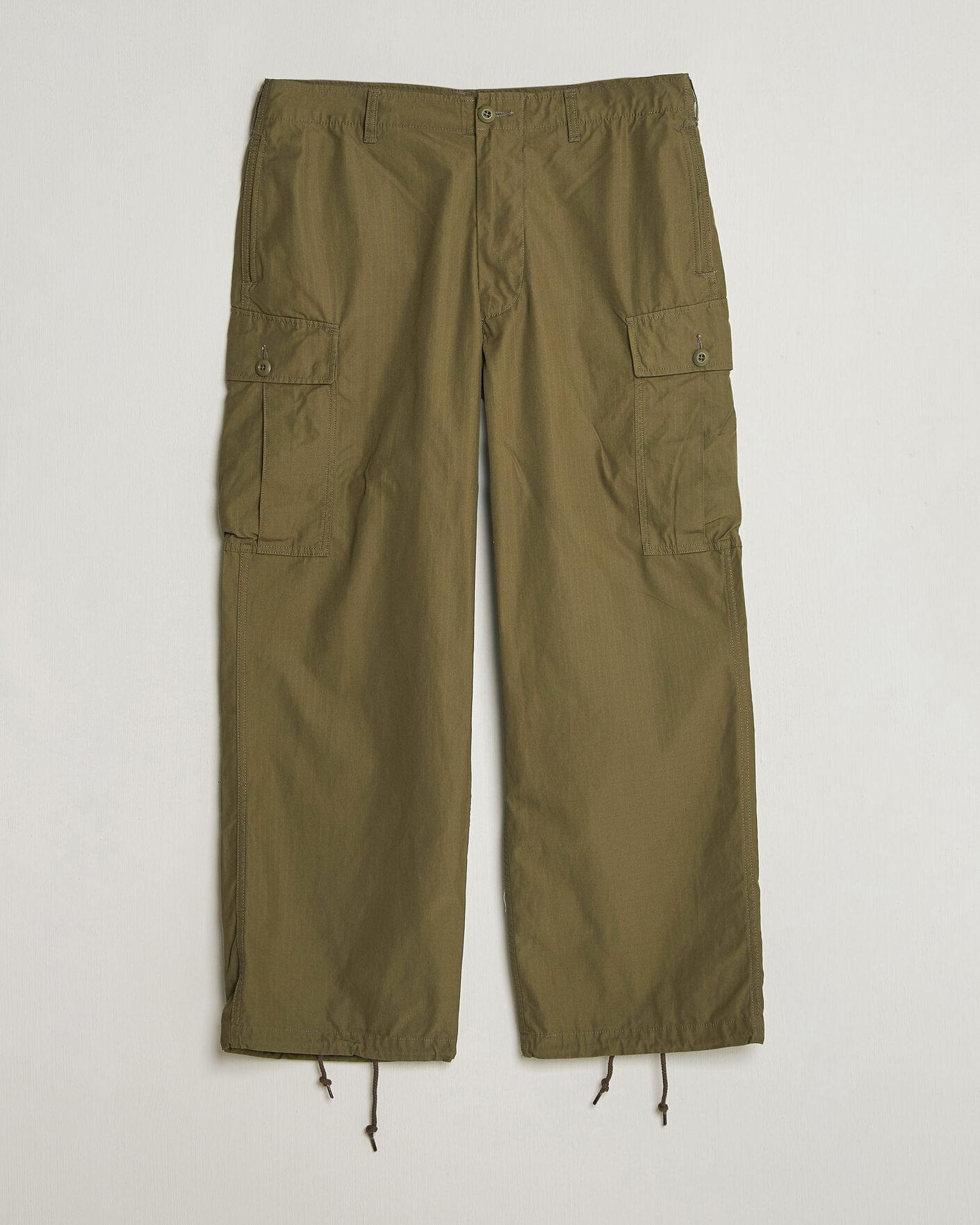 Men | Trousers | BEAMS PLUS | MIL 6 Pocket Cargo Pants Olive