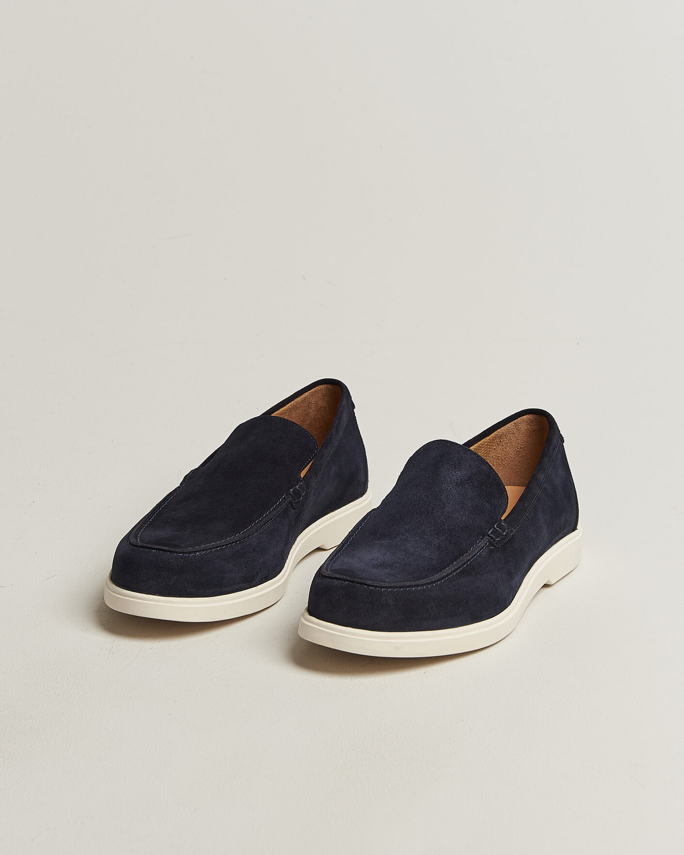 Men | Loafers | Loake Shoemakers | Tuscany Suede Loafer Navy