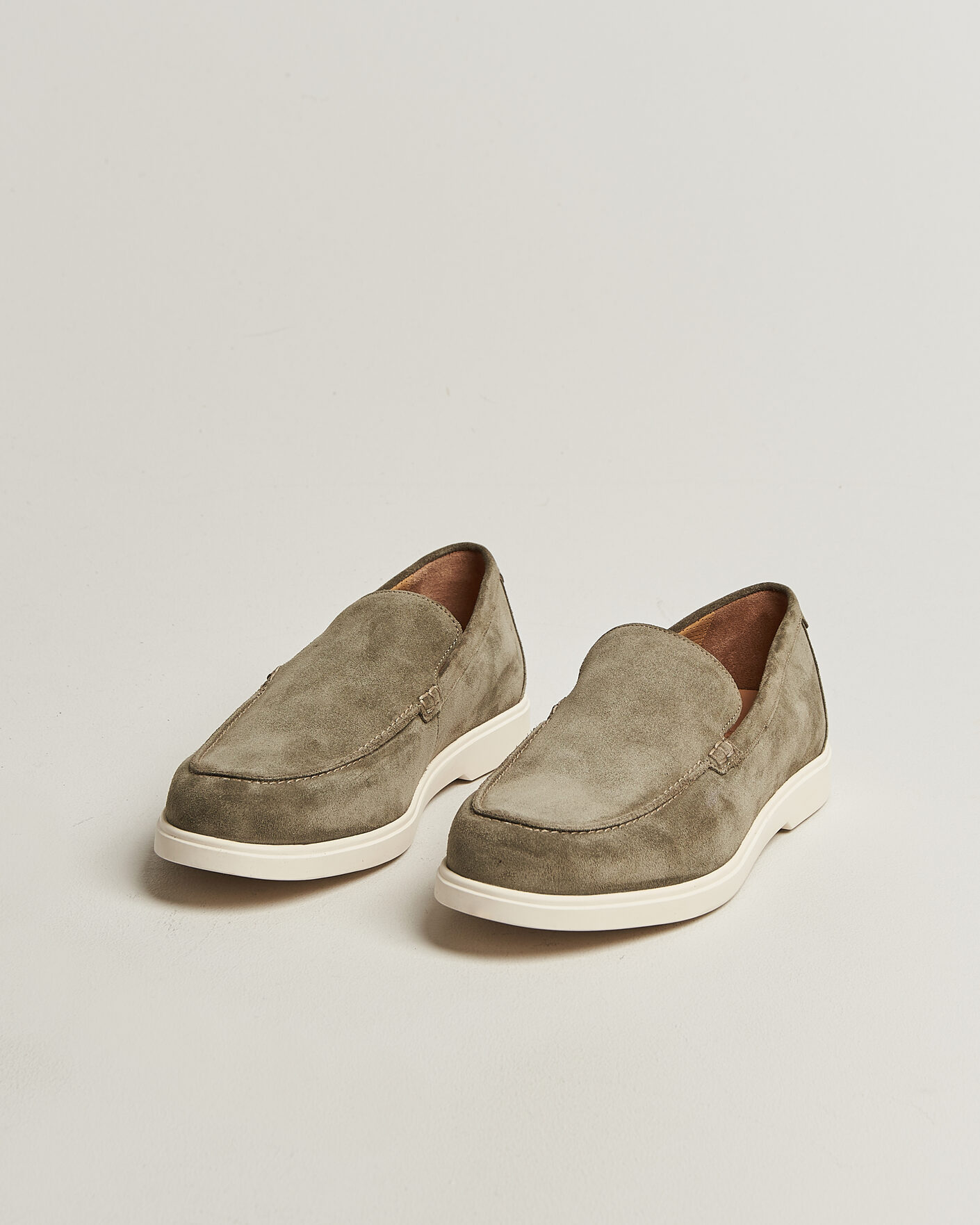 Men | Loafers | Loake 1880 | Tuscany Suede Loafer Pistachio