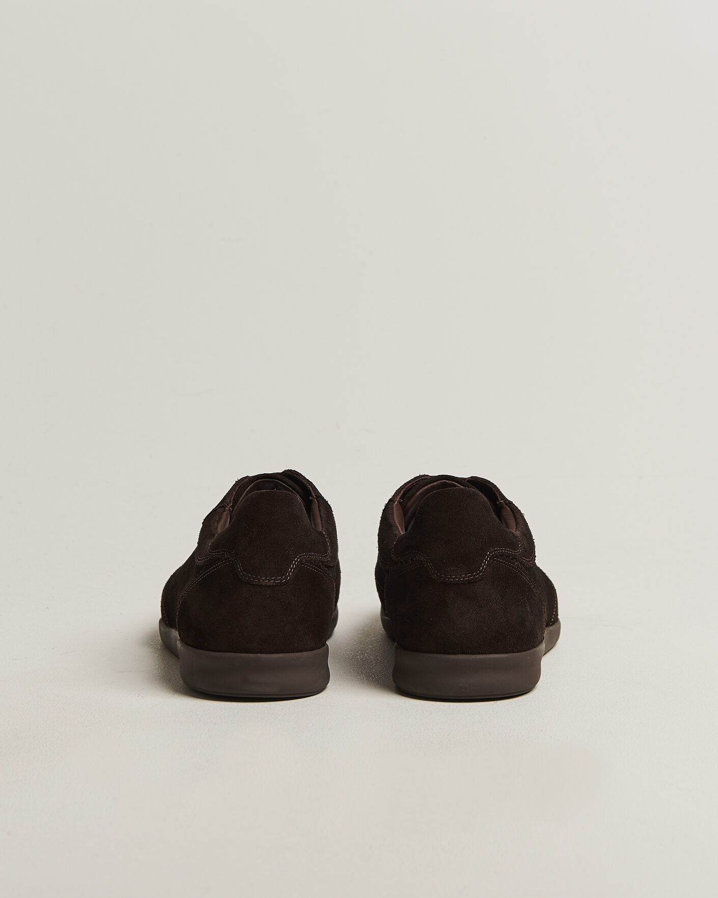 Men | Sneakers | Loake Shoemakers | Mayfair Suede Dress Sneaker Dark Brown