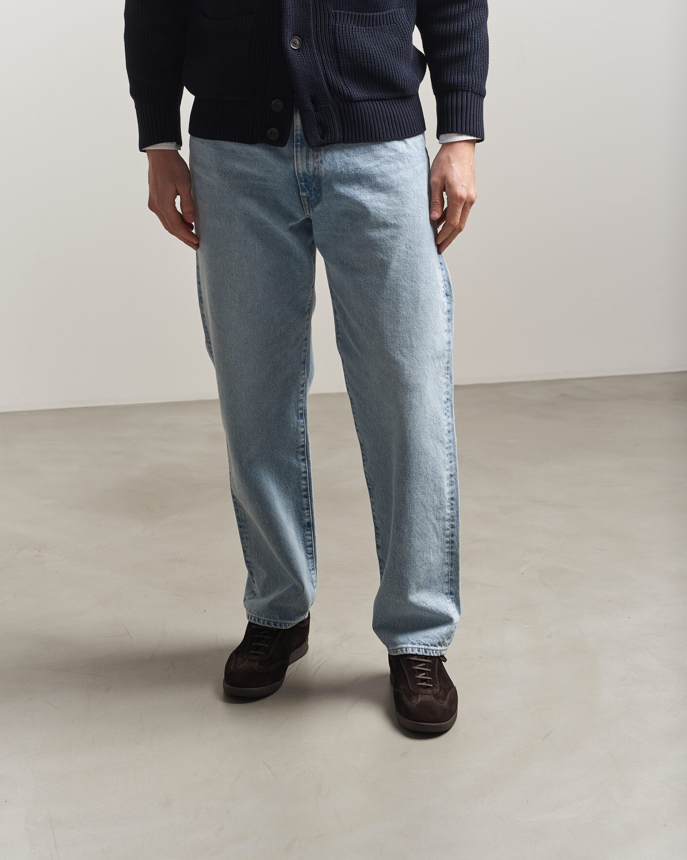 Men | Sneakers | Loake 1880 | Mayfair Suede Dress Sneaker Dark Brown