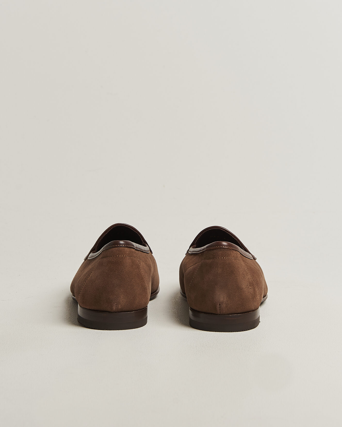 Men | Loafers | Loake 1880 | Belgrave Suede Belgian Loafer Flint