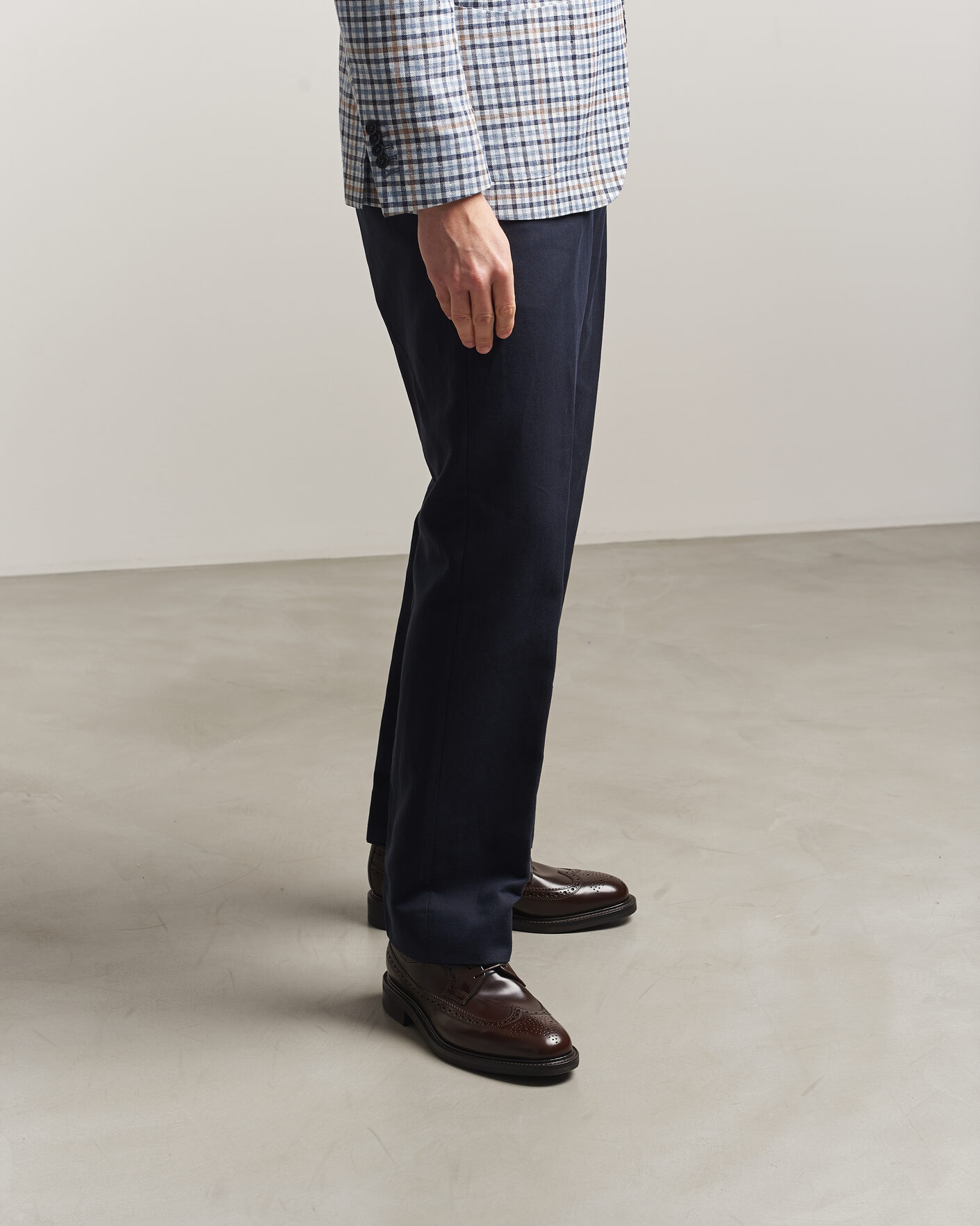 Men | Derby Shoes | Loake Shoemakers | Sovereign Longwing Leather Derby Dark Brown