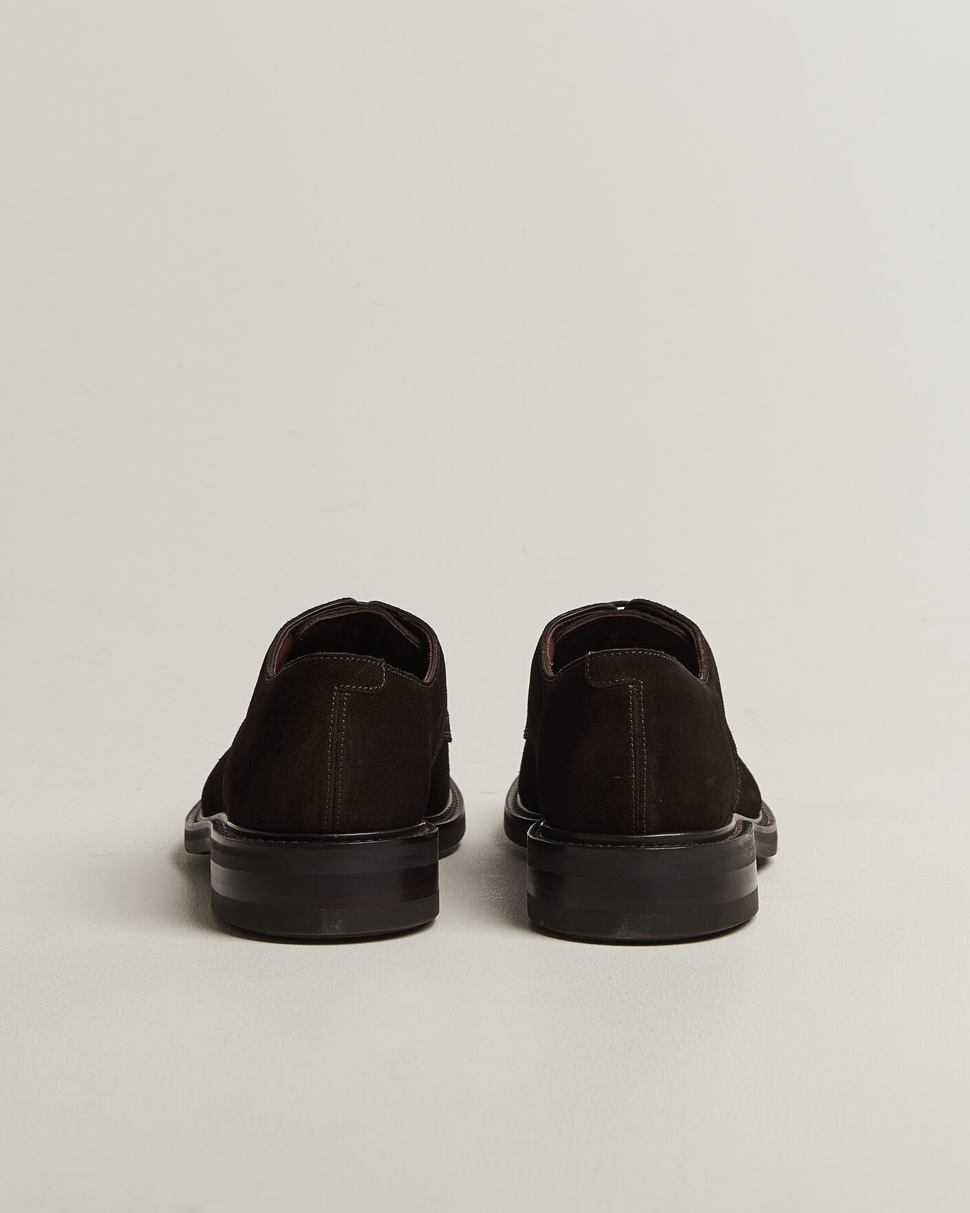 Men | Derby Shoes | Loake 1880 | Barbican Suede Derby Dark Brown