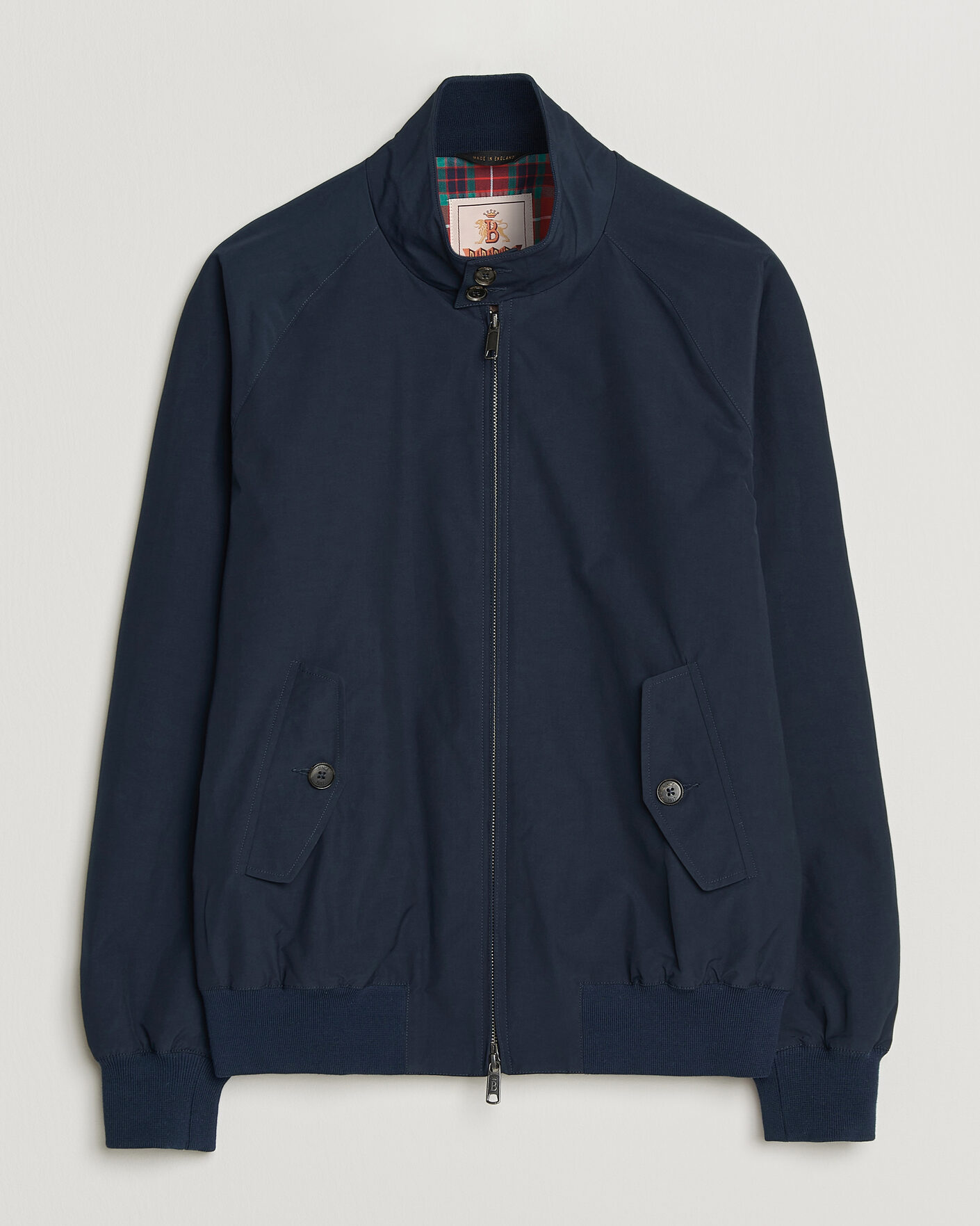 Baracuta G9 Original Harrington Jacket Navy at CareOfCarl.com