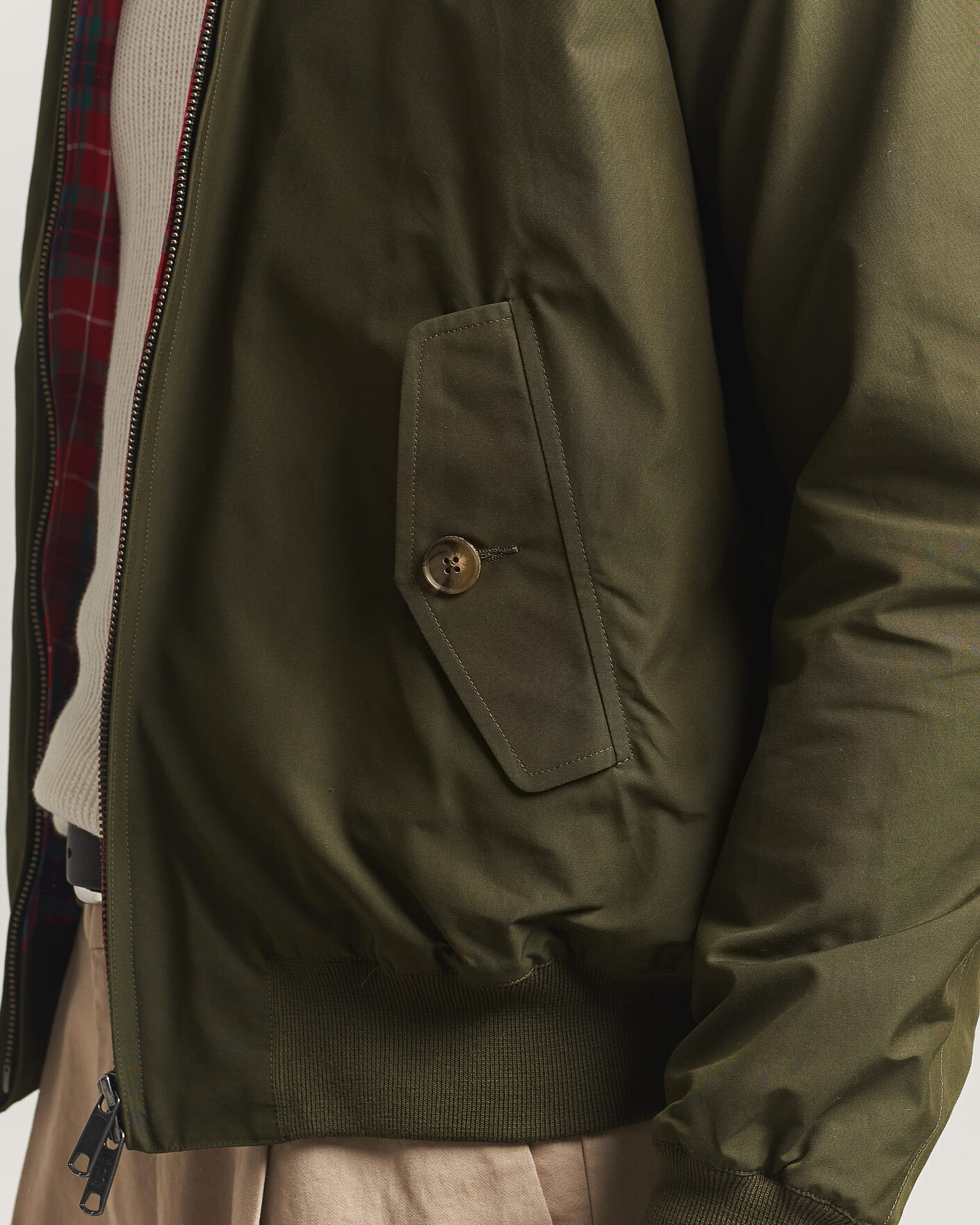 Men | Coats & Jackets | Baracuta | G9 Original Harrington Jacket Beech