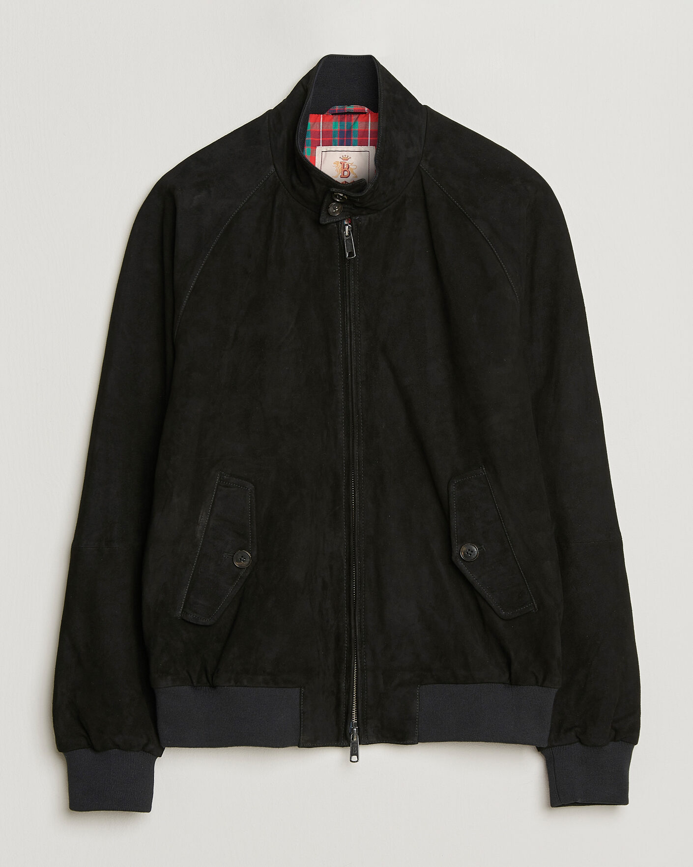 Men | Coats & Jackets | Baracuta | G9 Suede Jacket Black