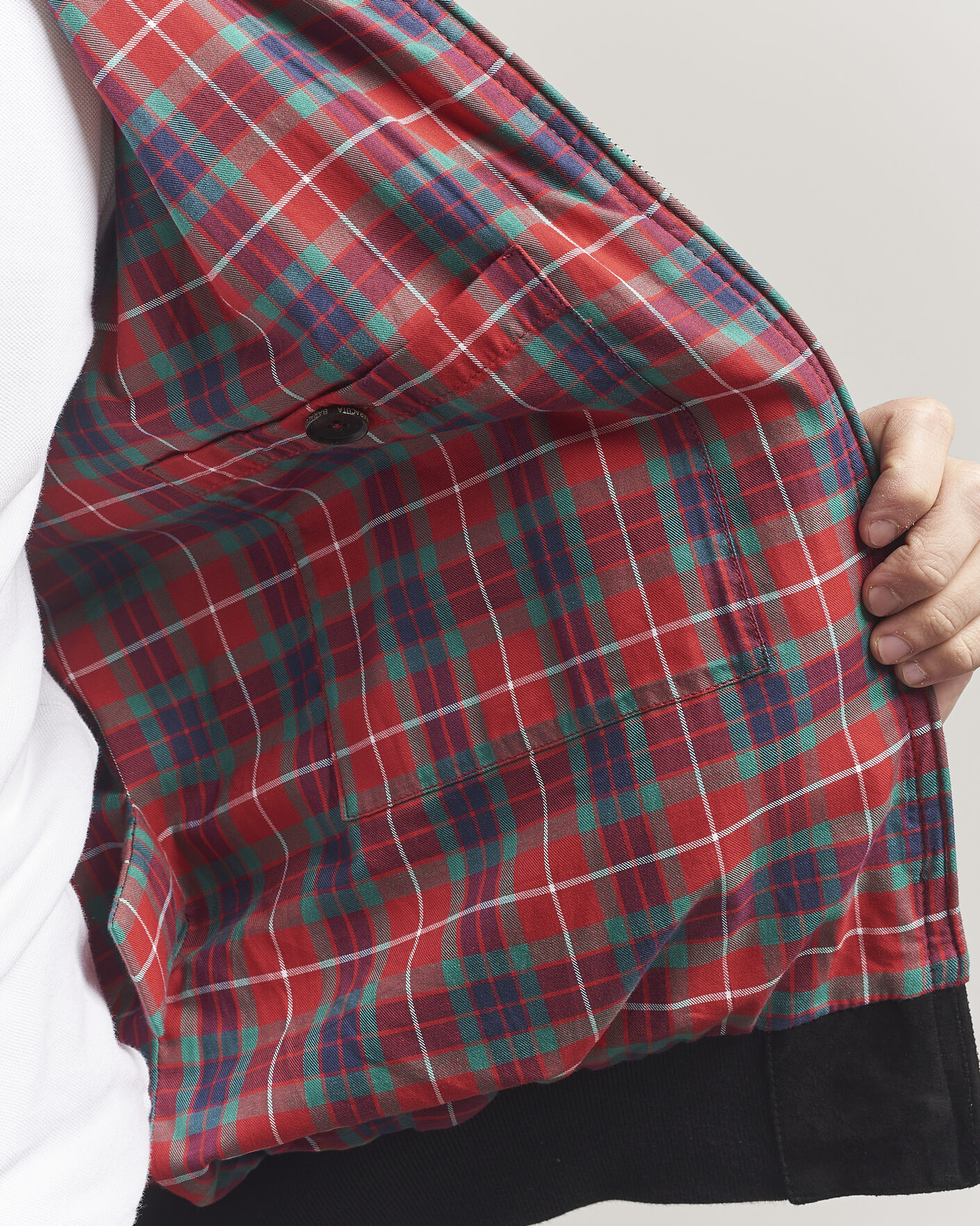 Men | Coats & Jackets | Baracuta | G9 Suede Jacket Black