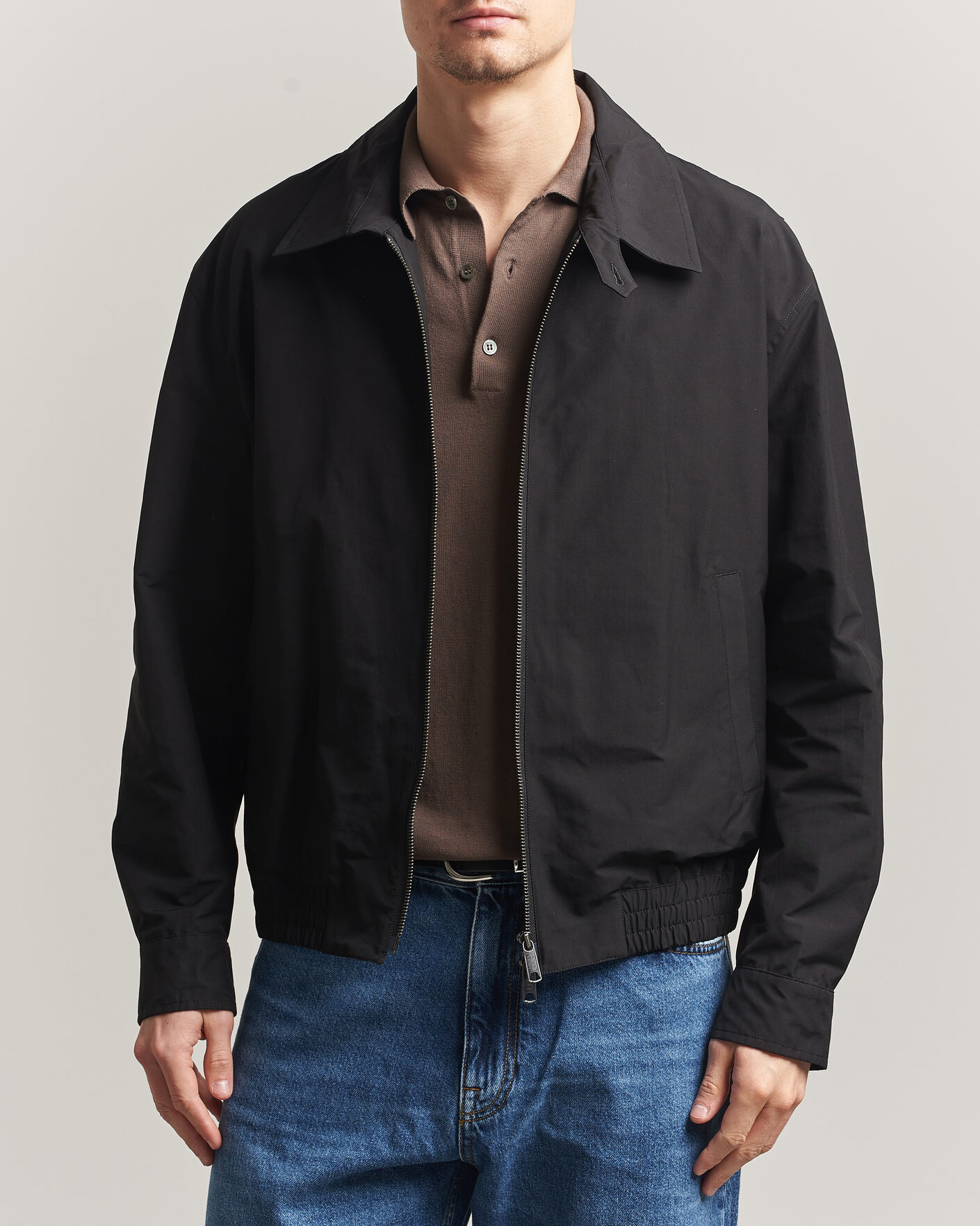 Baracuta G18 Original Cloth Jacket Black at CareOfCarl.com
