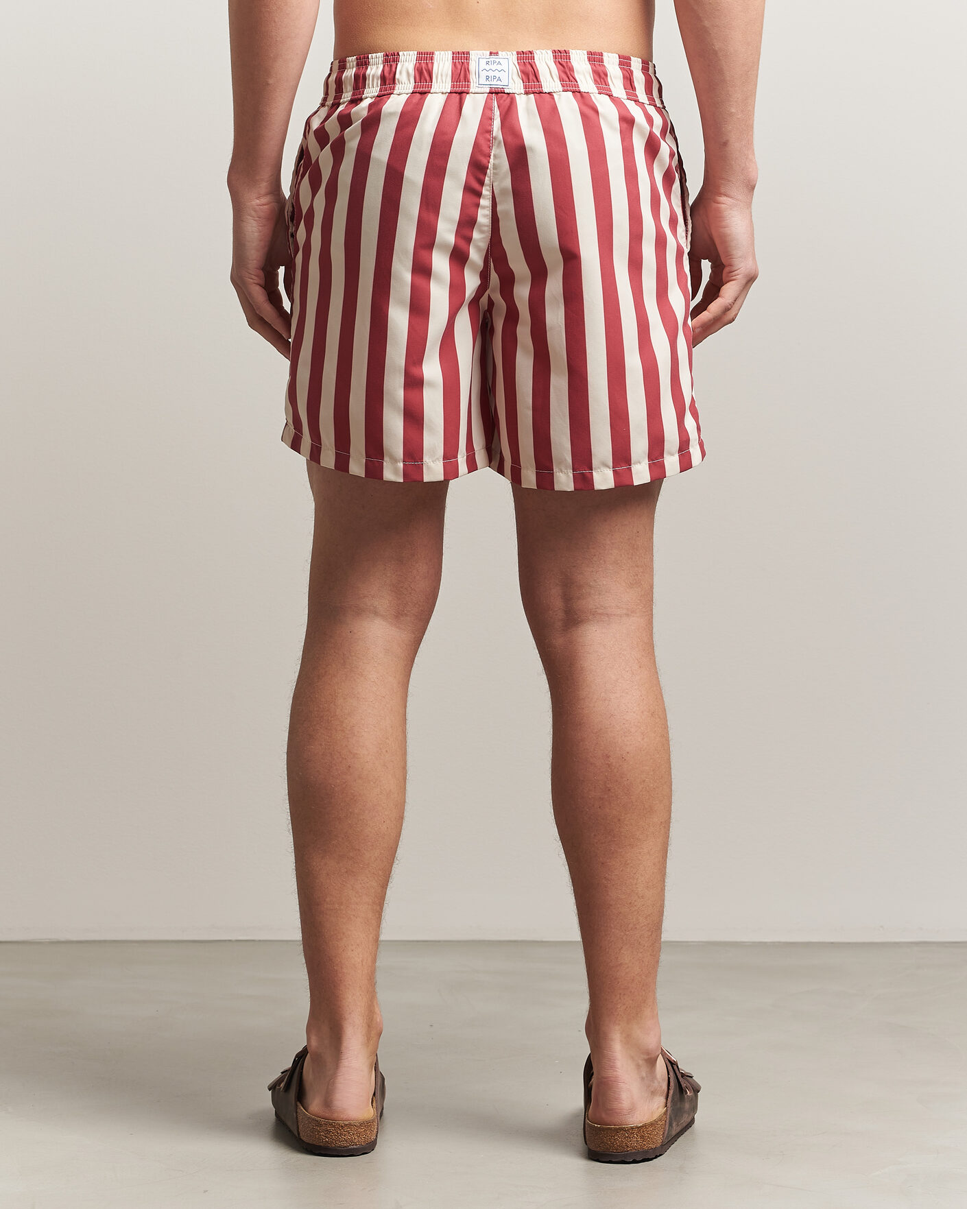 Men | Ripa Ripa Paraggi Striped Swimshorts Red | Ripa Ripa | Paraggi Striped Swimshorts Red