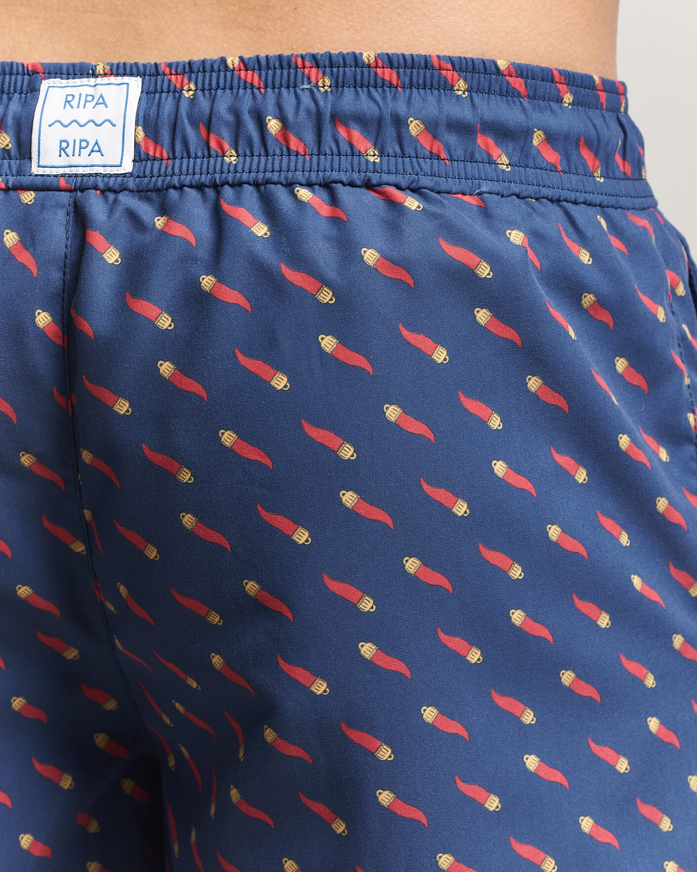 Men | Swimwear | Ripa Ripa | Printed Swimshorts Blue