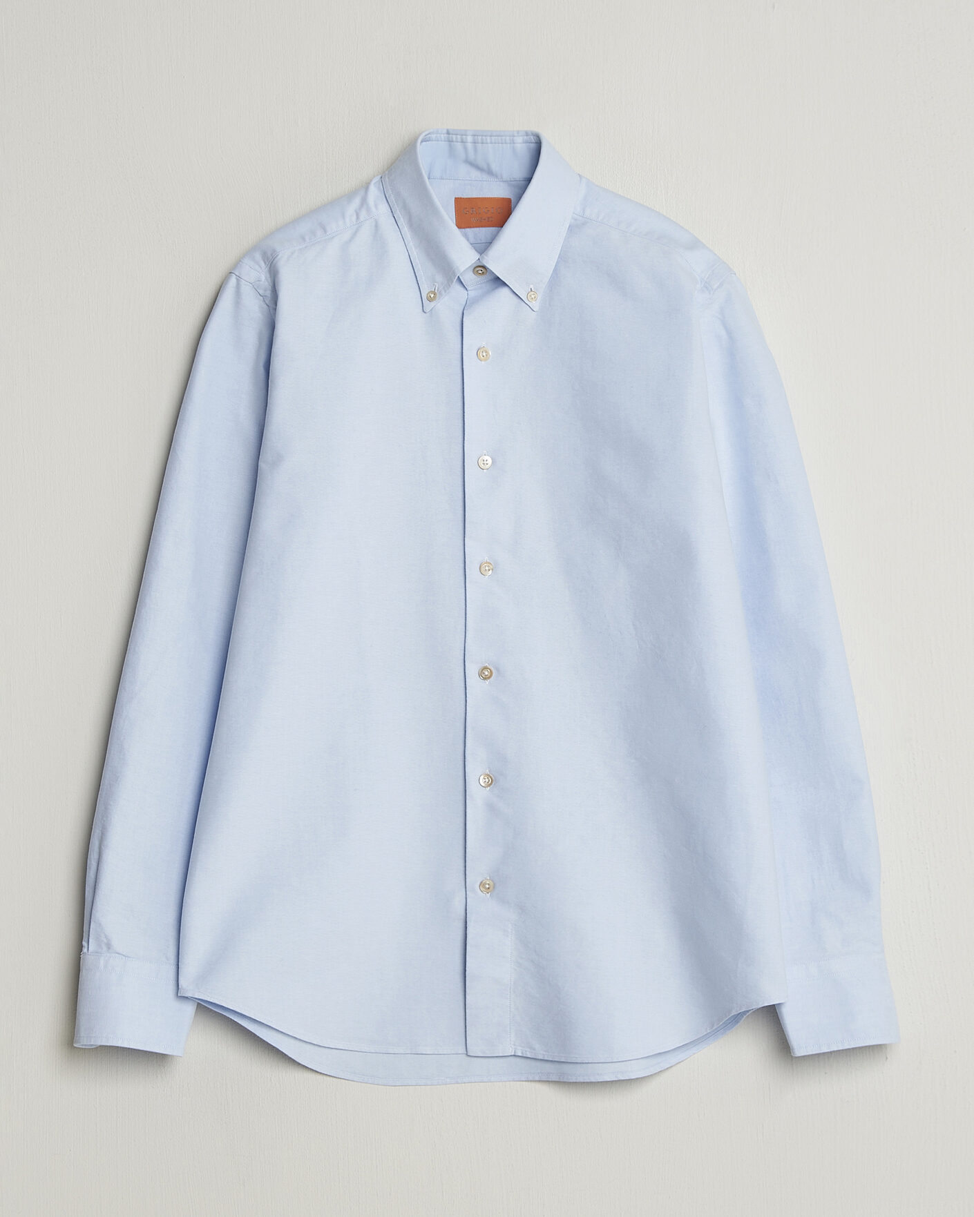 Men | Shirts | Grigio | Oxford Button Down Shirt Light Blue