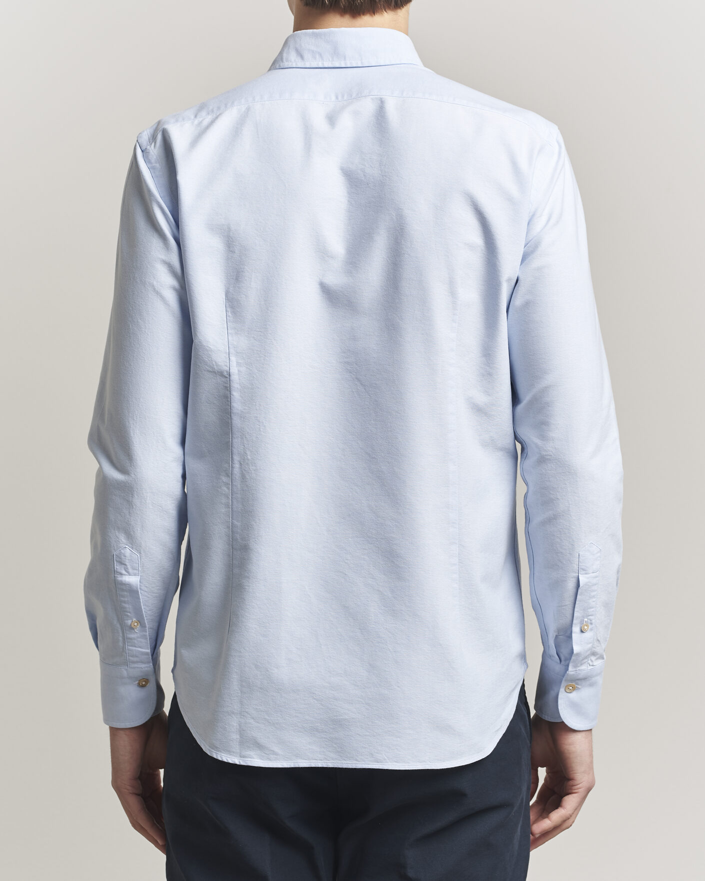Men | Shirts | Grigio | Oxford Button Down Shirt Light Blue