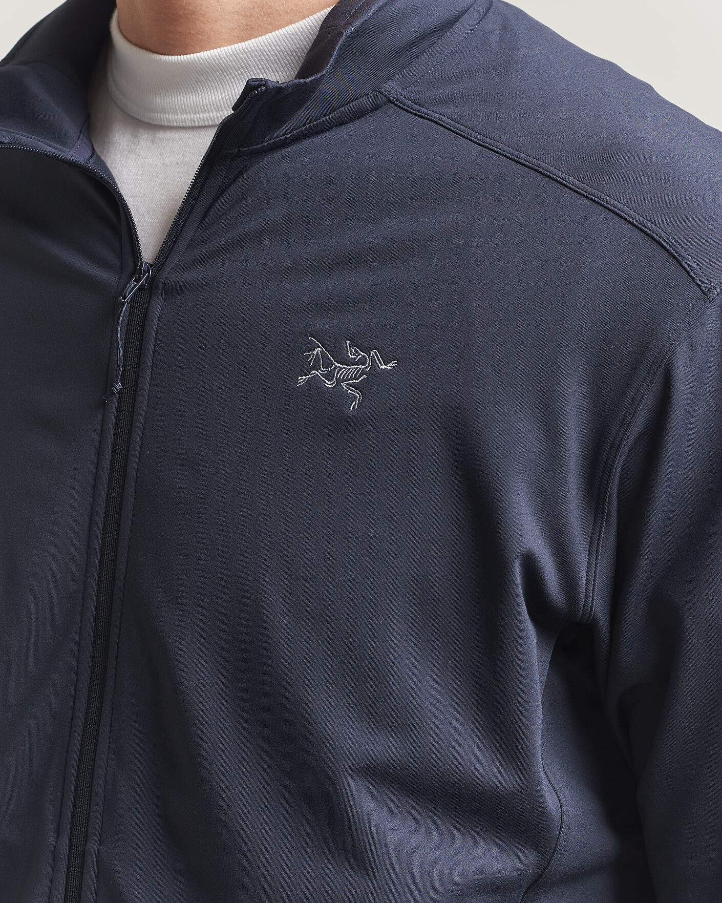 Men | Sweaters & Knitwear | Arc'teryx | Kyanite Lightweight Full Zip Black Sapphire