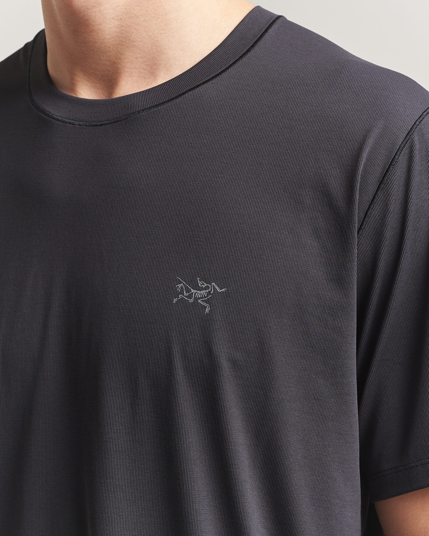Arc'teryx Cormac Crew Neck T-Shirt Black at CareOfCarl.com