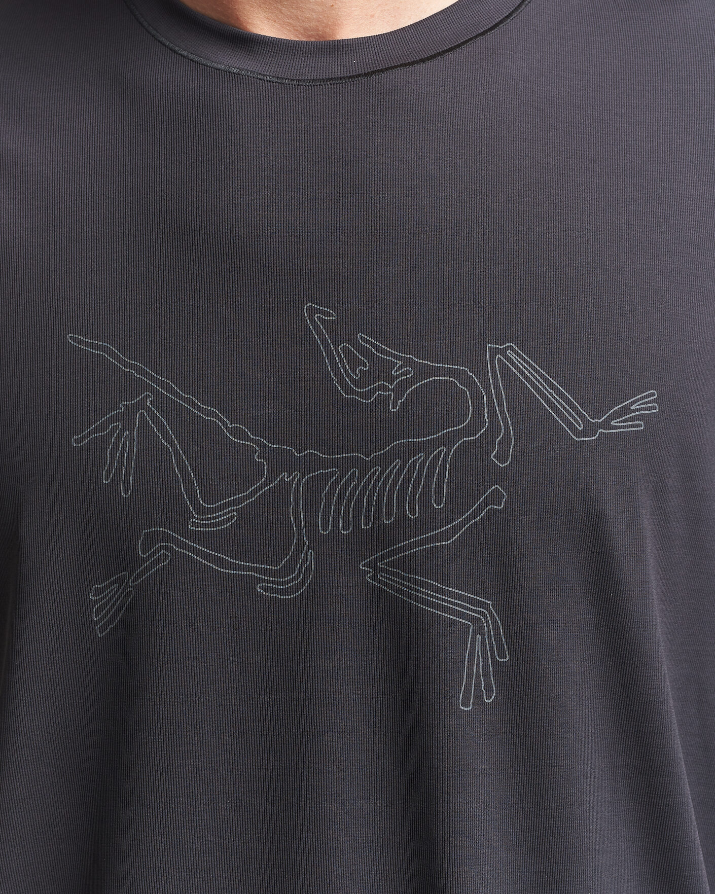 Men | T-Shirts | Arc'teryx | Cormac Bird Logo Crew Neck T-Shirt Black