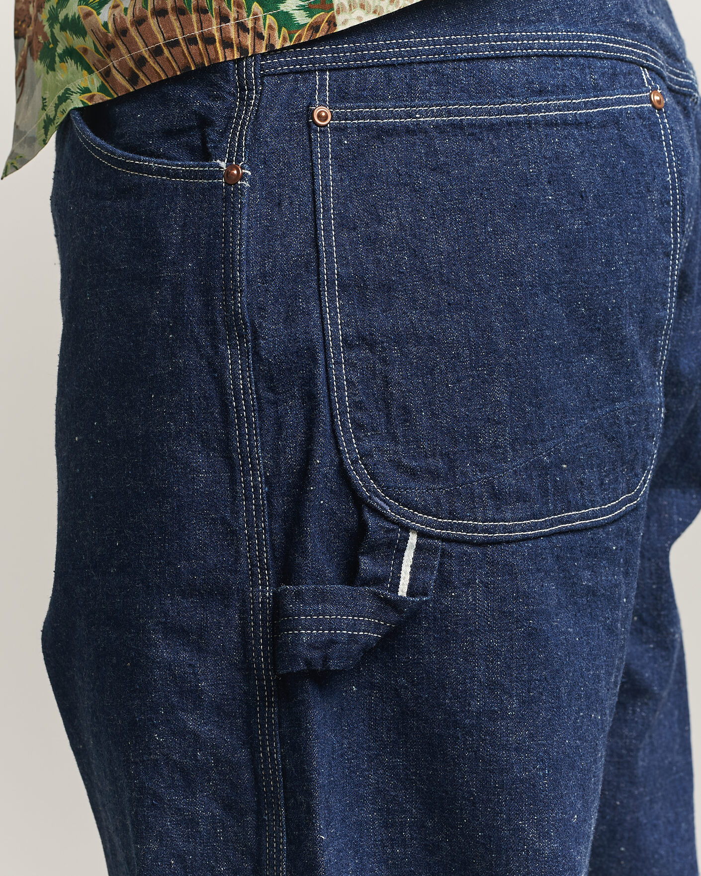 Men | Trousers | orSlow | Denim Painter Pants One Wash