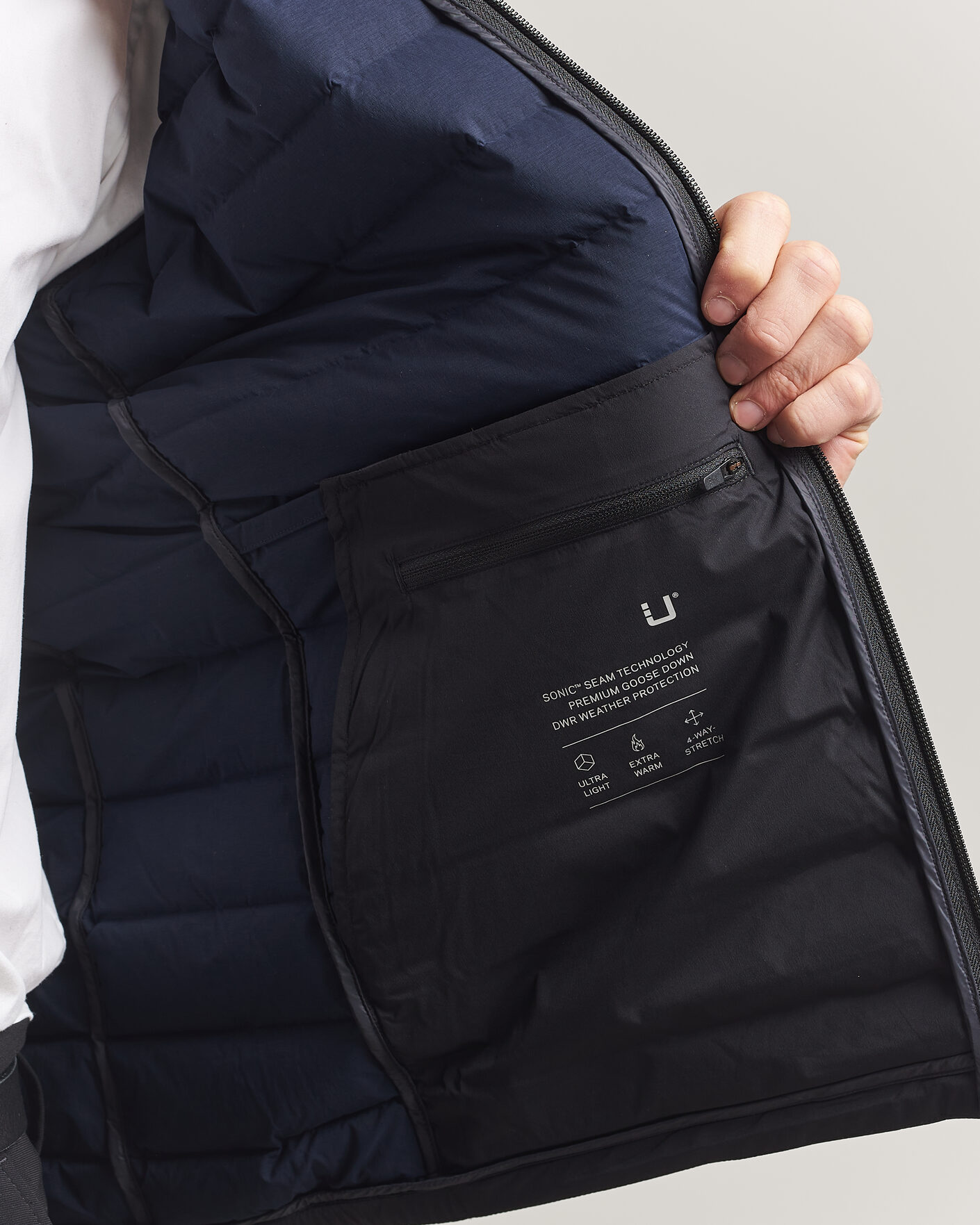 Men | Coats & Jackets | UBR | Super Sonic Jacket Navy