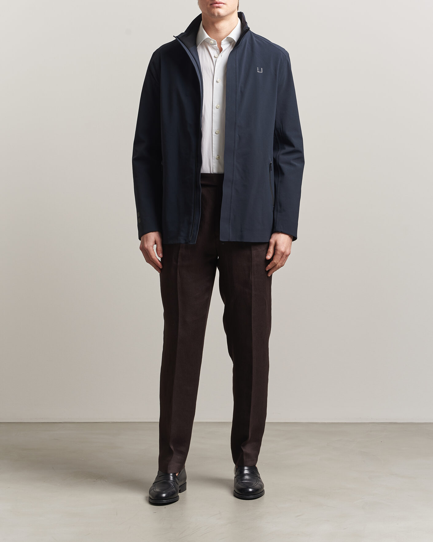 Men | Coats & Jackets | UBR | Vektor Waterproof Jacket Navy