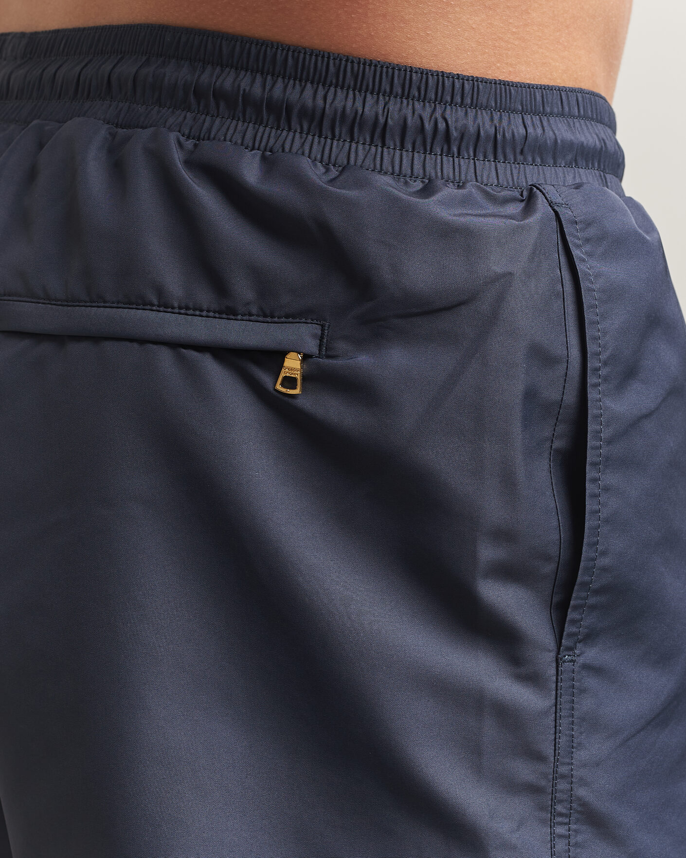 Men | Swimwear | Orlebar Brown | Boxer Solid Drawstring Swim Shorts Granite