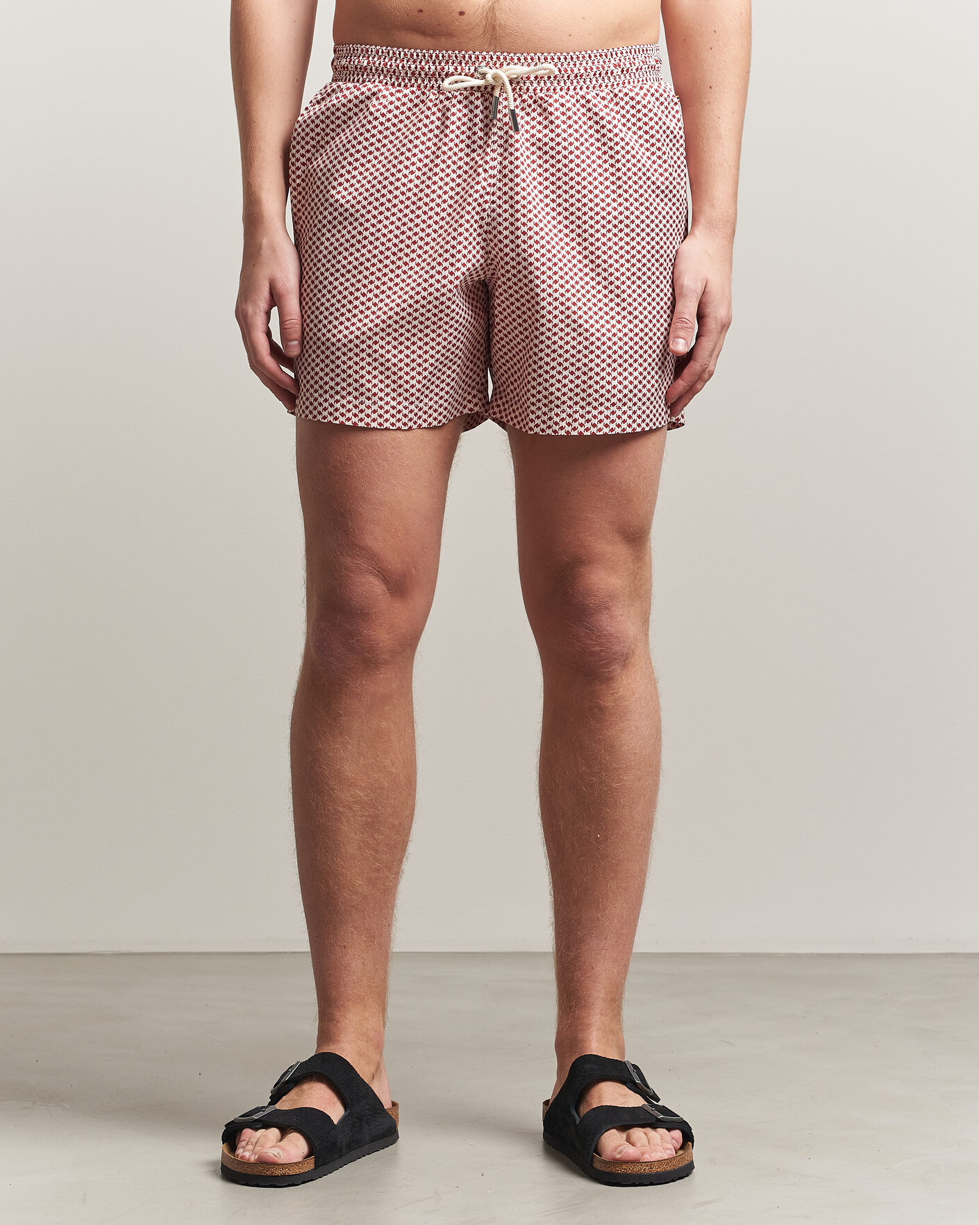 Men | Swimwear | Orlebar Brown | Boxer Modula Drawstring Swim Shorts Vermillion