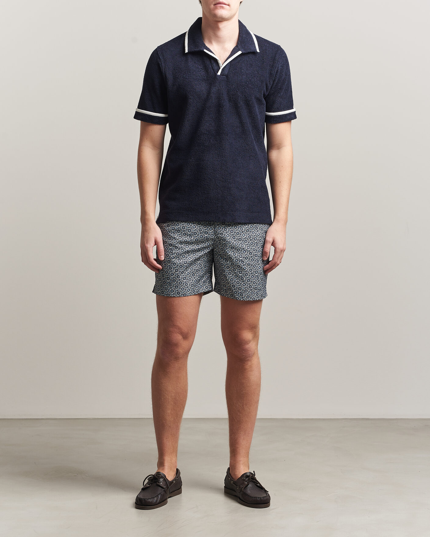 Men | Swimwear | Orlebar Brown | Bulldog Drawcord Petola Swim Shorts Night Iris