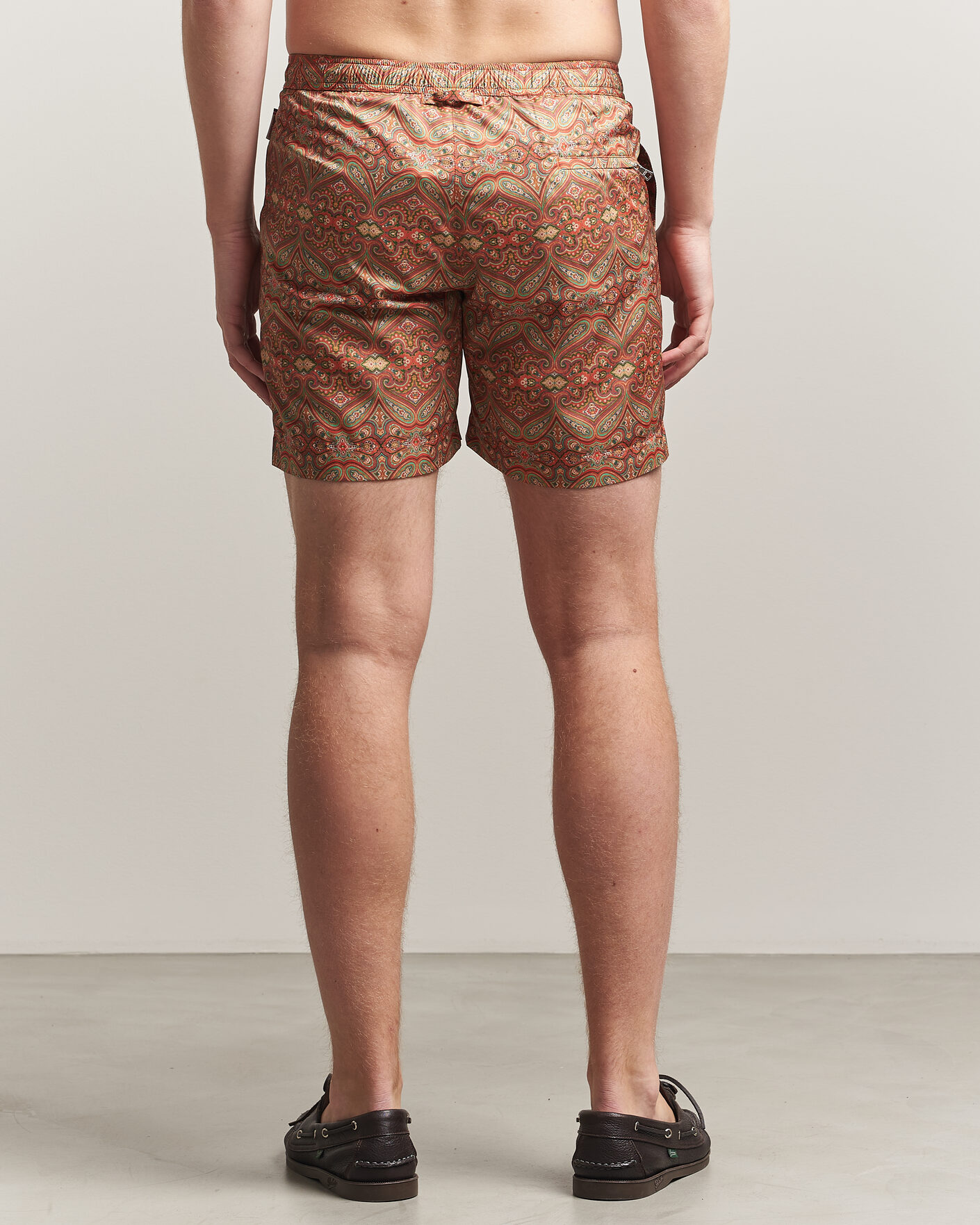 Men | Swimwear | Orlebar Brown | Bulldog Drawcord Carnival Swim Shorts Vermillion