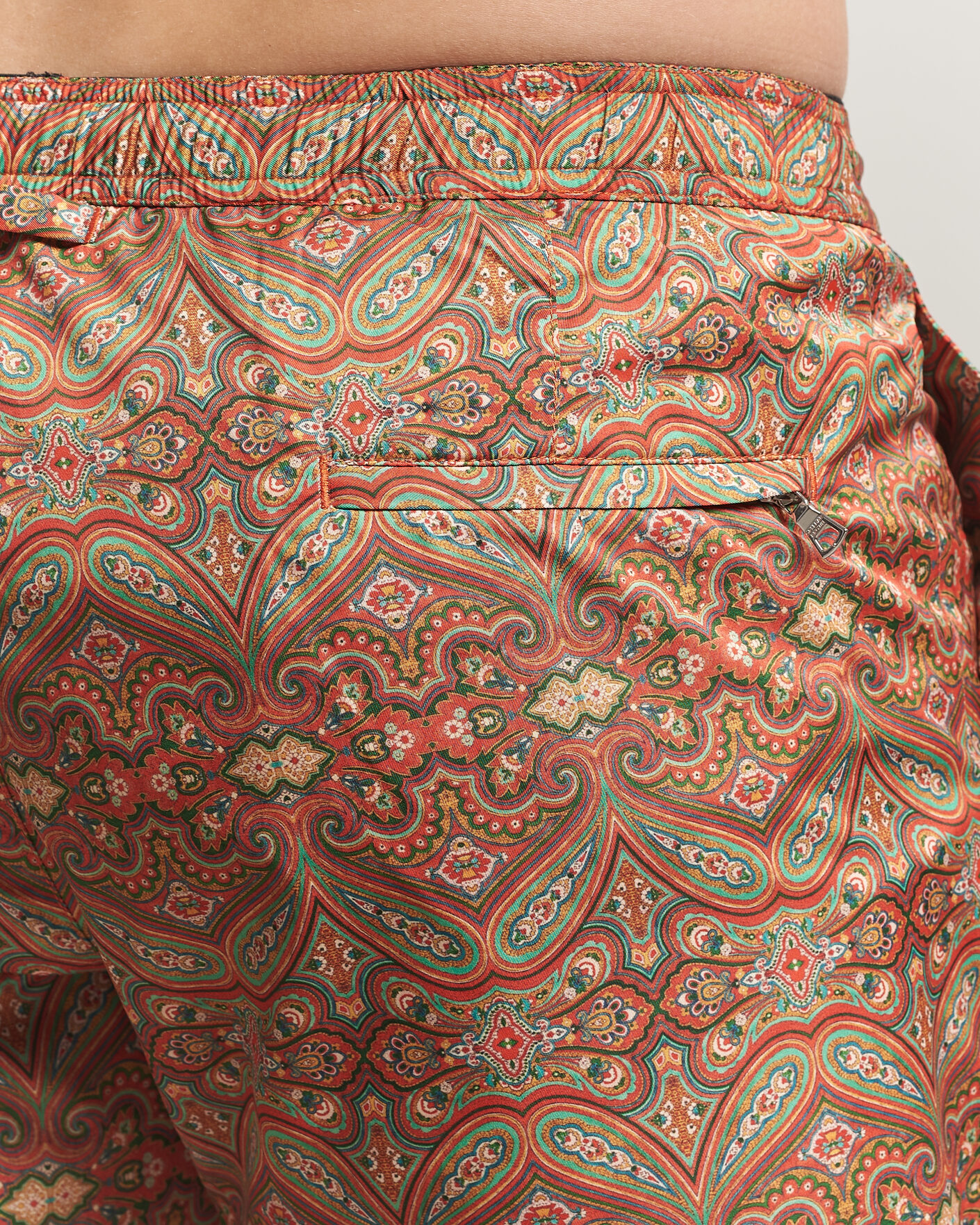 Men | Swimwear | Orlebar Brown | Bulldog Drawcord Carnival Swim Shorts Vermillion