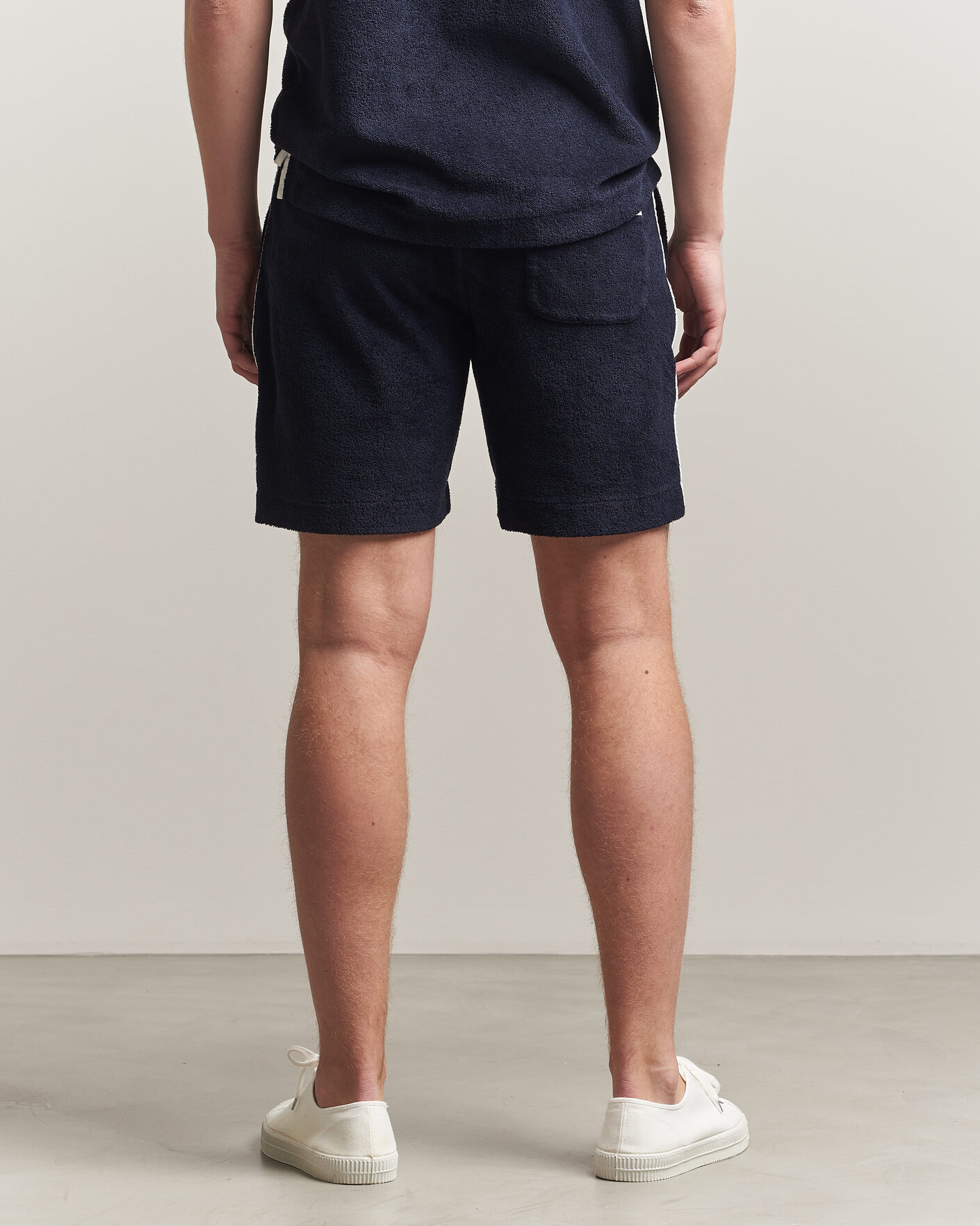 Men | Shorts | Orlebar Brown | Trevone Towelling Shorts Night Iris