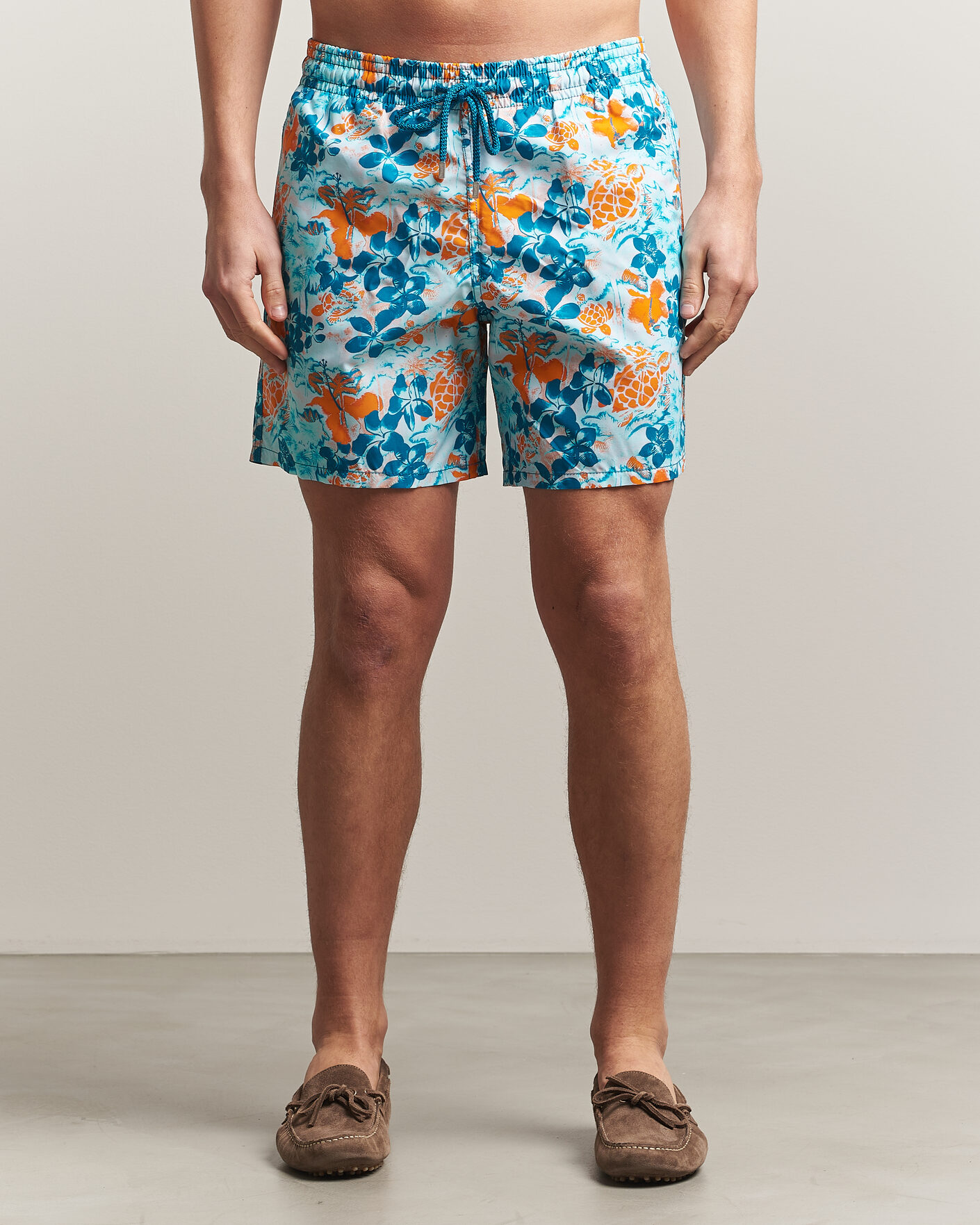 Men | Swimwear | Vilebrequin | Moorea Swimshorts Coin Coin
