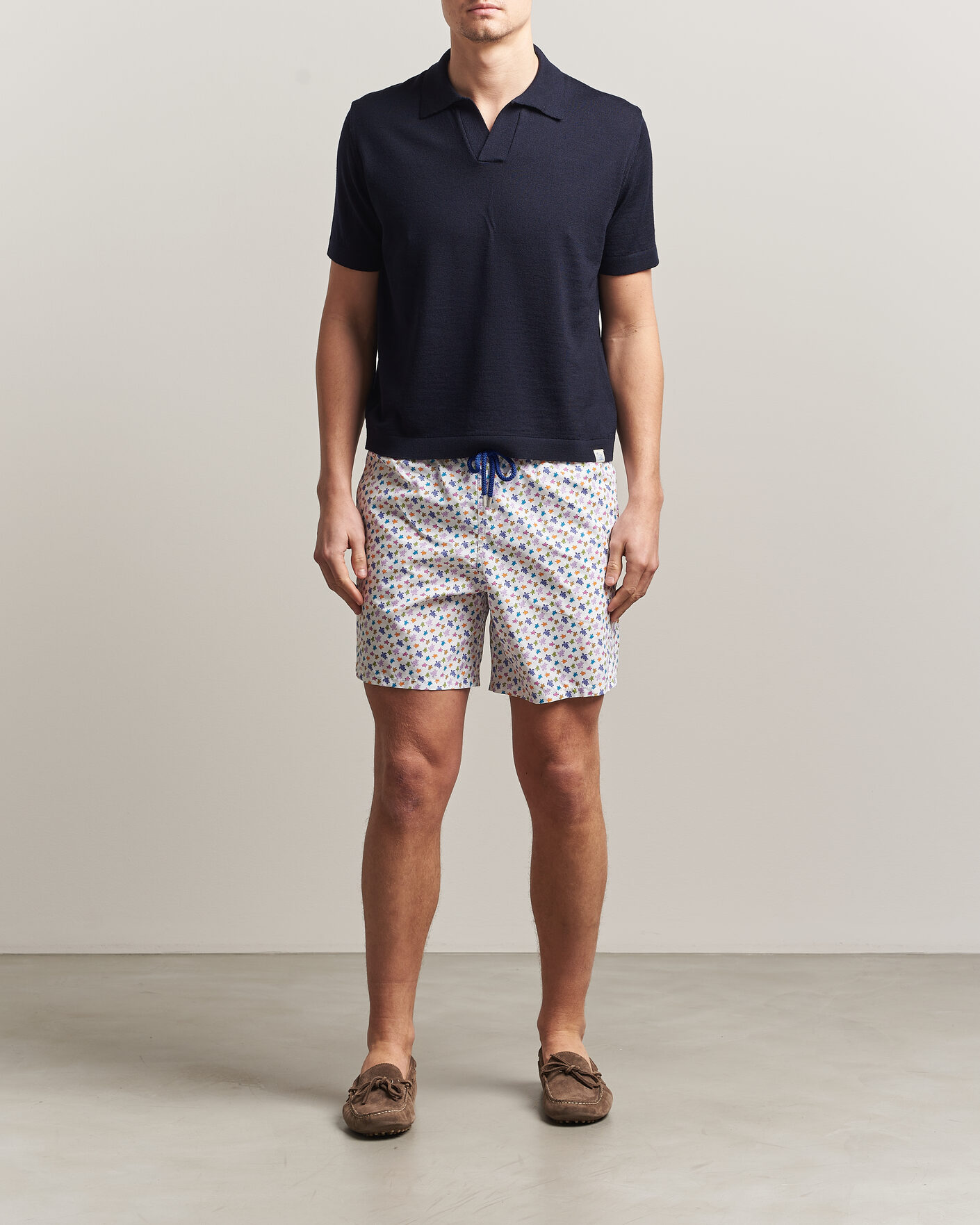 Men | Swimwear | Vilebrequin | Moorea Swimshorts Blanc