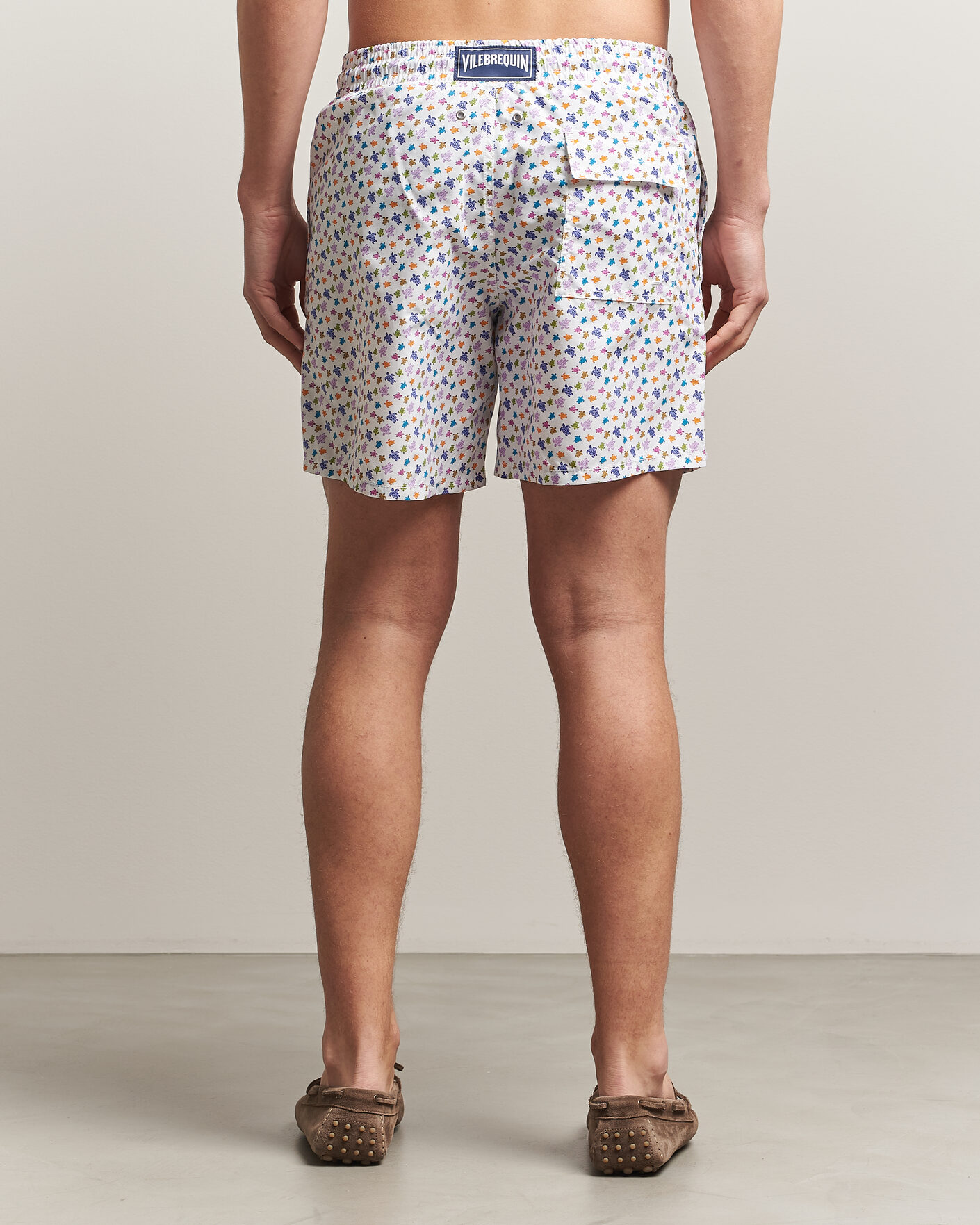 Men | Swimwear | Vilebrequin | Moorea Swimshorts Blanc
