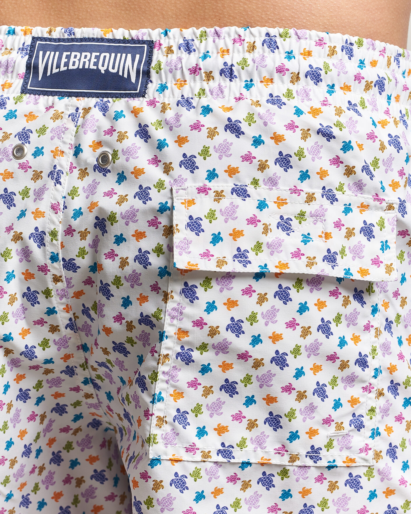 Men | Swimwear | Vilebrequin | Moorea Swimshorts Blanc