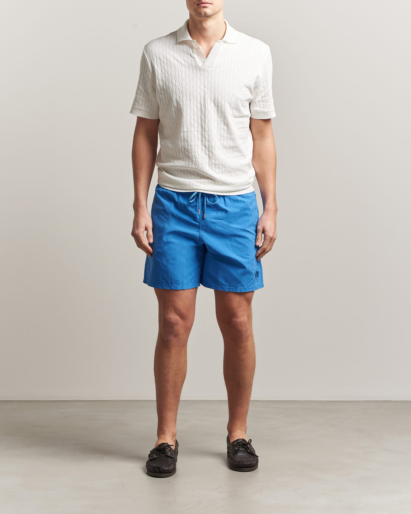 Men | Swimwear | Vilebrequin | Moorea Aquareactive Swimshorts Faience