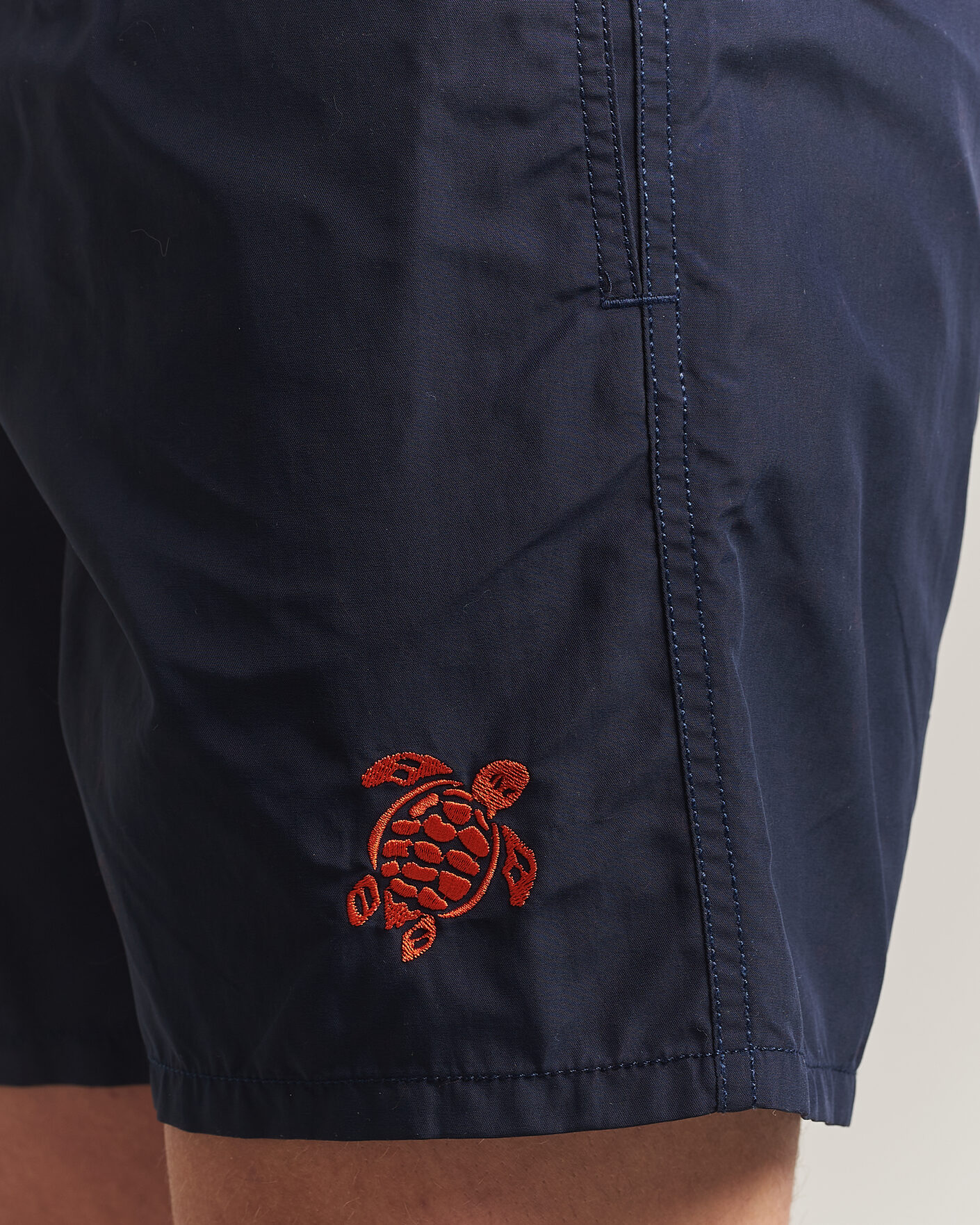 Vilebrequin Moka Swimshorts Marine/Rouge at CareOfCarl.com