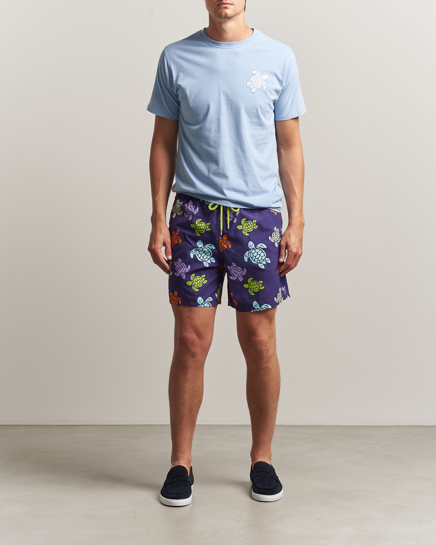 Men | Swimwear | Vilebrequin | Moka Swimshorts Violette